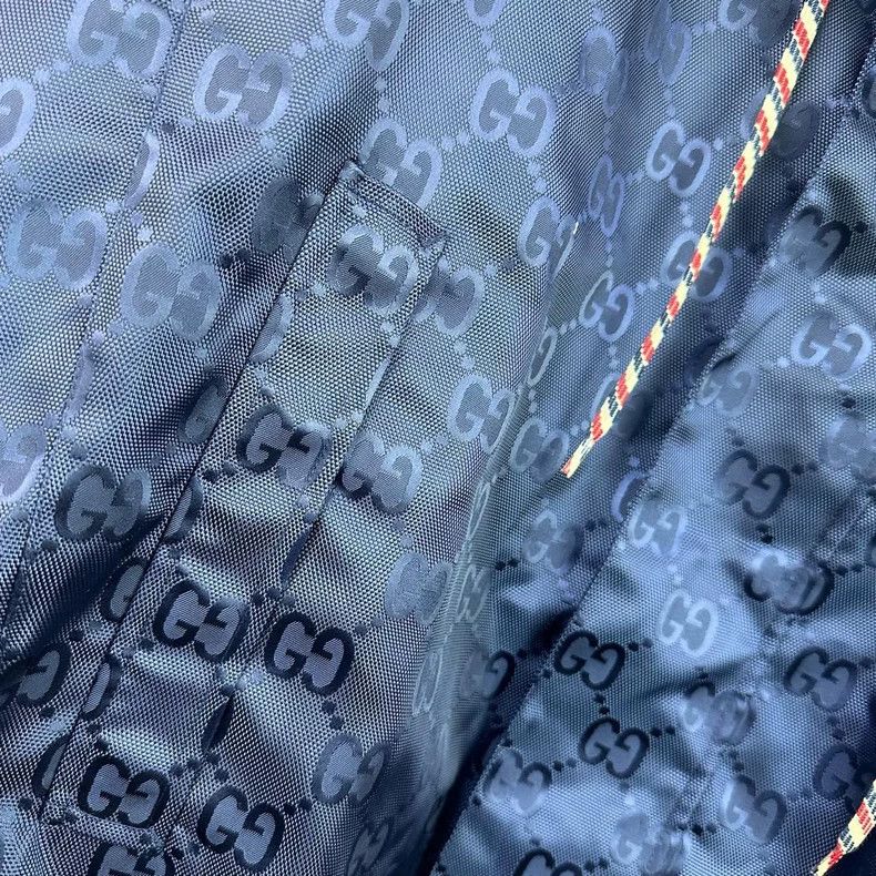Gucci Gucci FW22Logo Jaccard Hooded Jacket 2502-Nextarrow Size US M / EU 48-50 / 2 - 4 Thumbnail