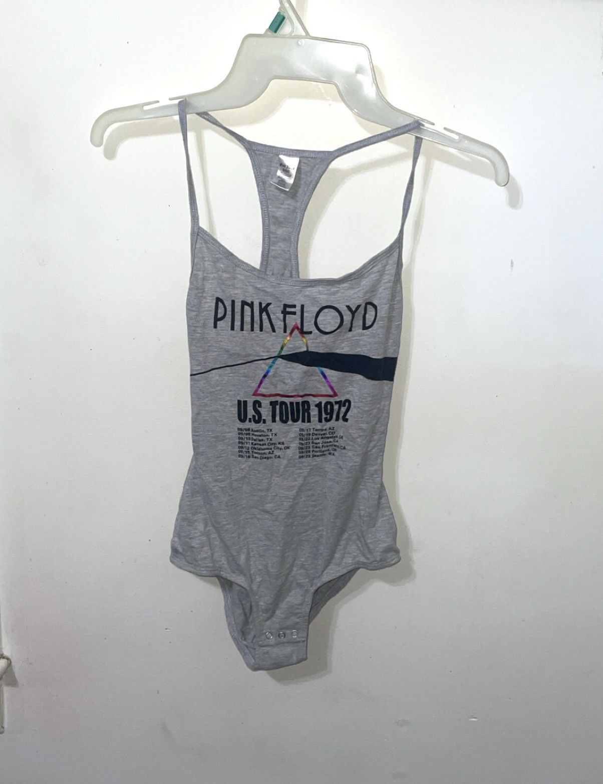 Band Tees × Pink Floyd Grey Pink Floyd bodysuit Size S / US 4 / IT 40 - 1 Thumbnail