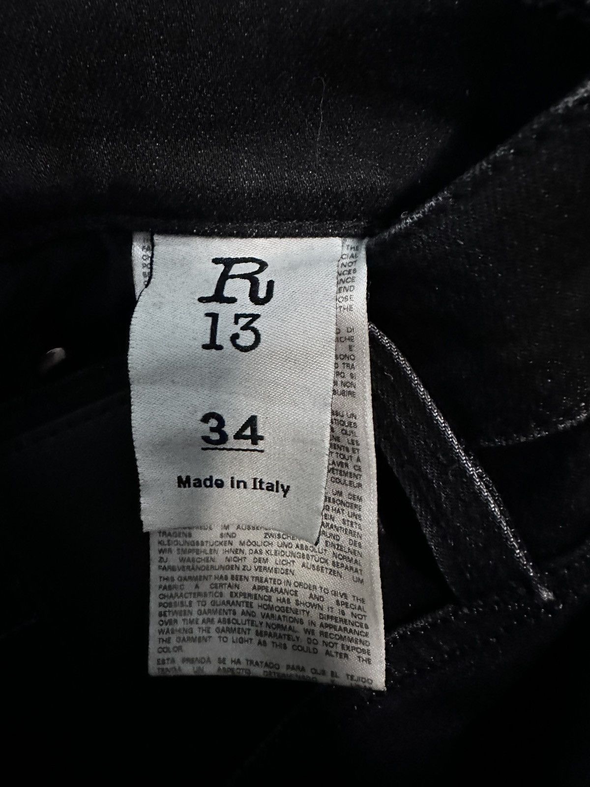 R13 R13 Boy Drop Jeans Size US 34 / EU 50 - 4 Thumbnail