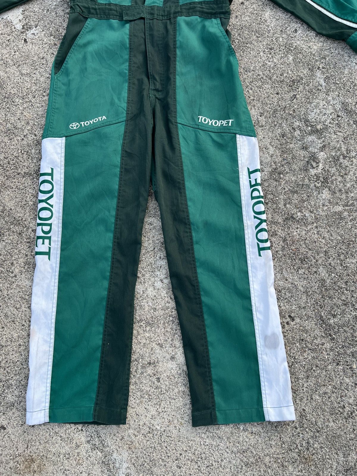 Japanese Brand Vintage Toyota Toyopet Workwear Overalls (No.2) Size US 34 / EU 50 - 5 Thumbnail