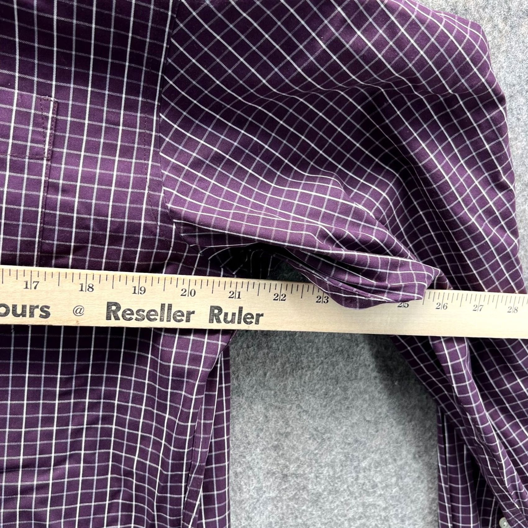 Eddie Bauer Eddie Bauer Shirt Men Medium Check Purple Vintage Button-Down Preppy Windowpane Size US M / EU 48-50 / 2 - 5 Thumbnail