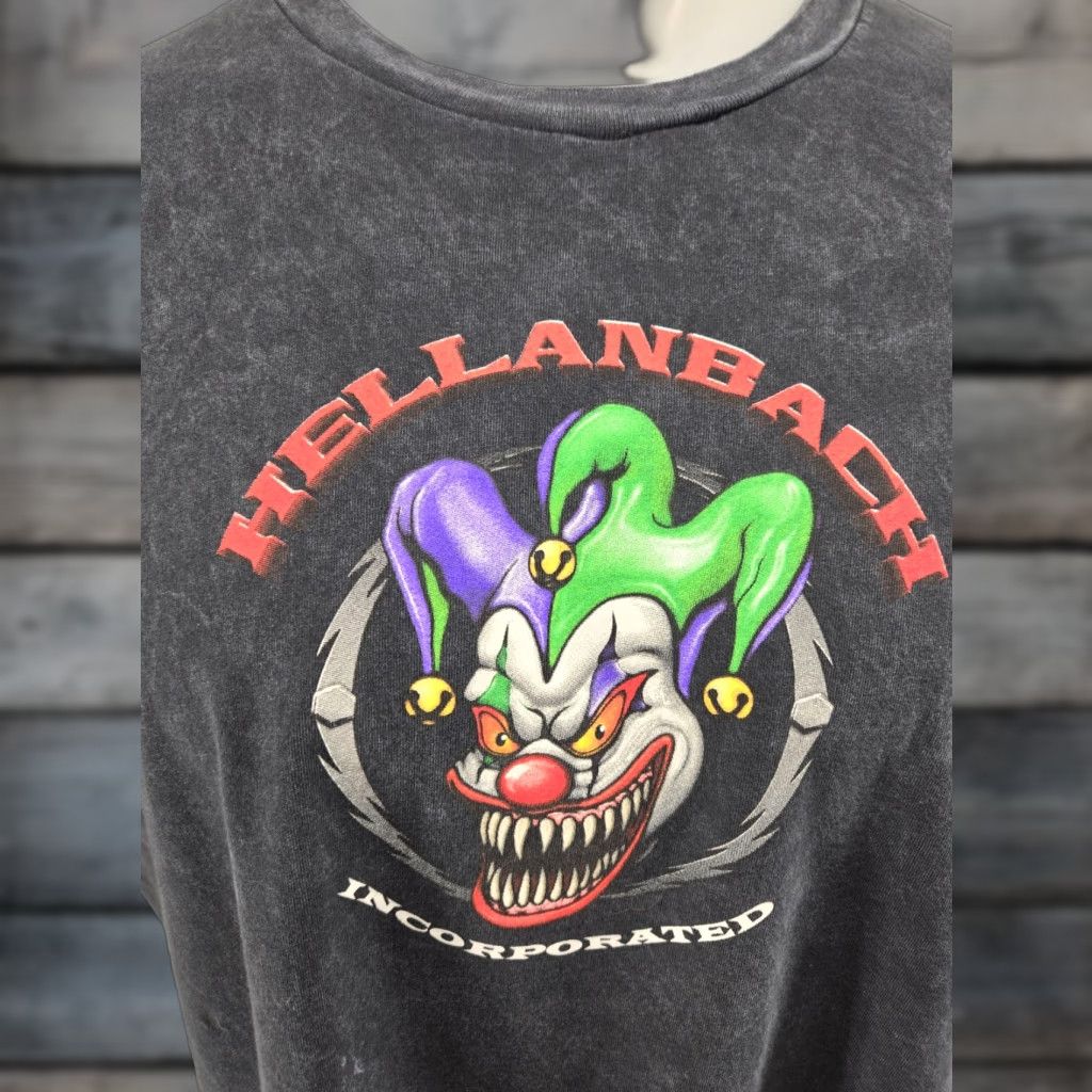 Gildan Hellanbach Incorporated Who's Your Daddy Joker Clown shirt XL Men T-Shirt Black Size US XL / EU 56 / 4 - 1 Thumbnail