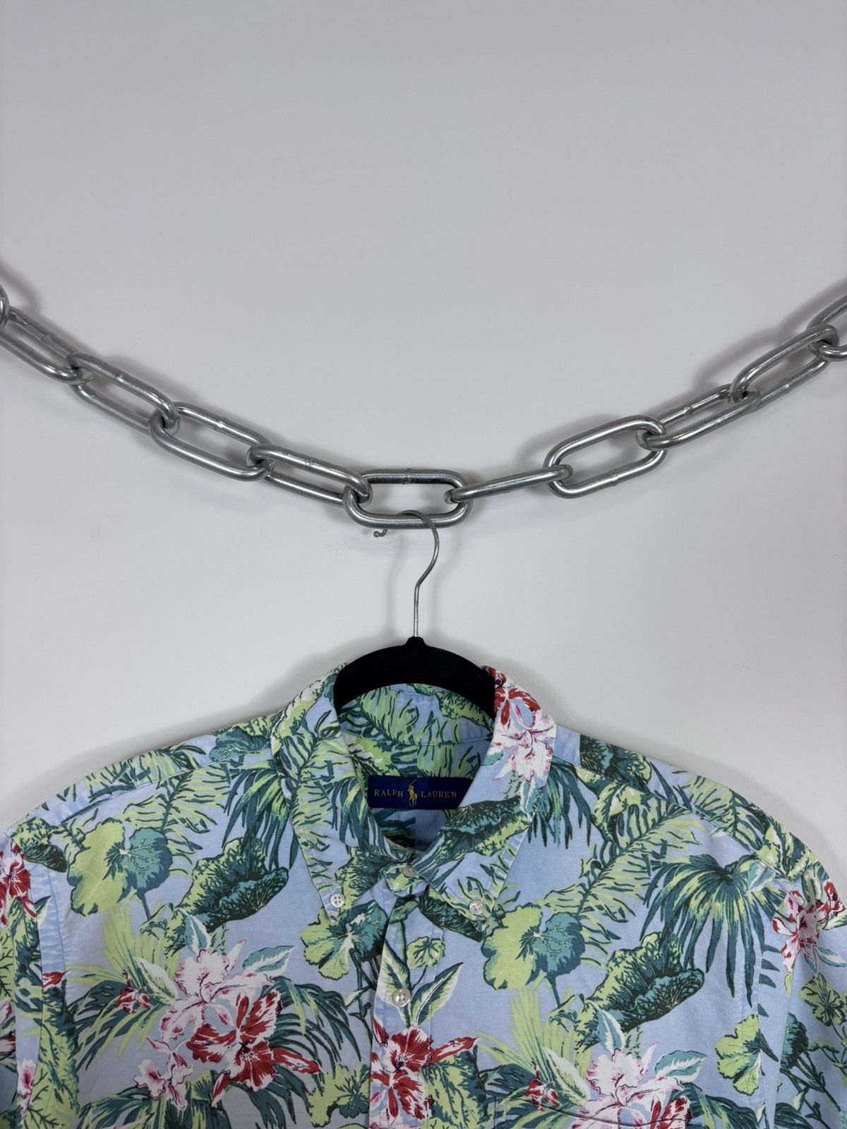 Ralph Lauren Ralph Lauren Men’s Short Sleeve Shirt Floral Hawaiian Size US L / EU 52-54 / 3 - 3 Thumbnail