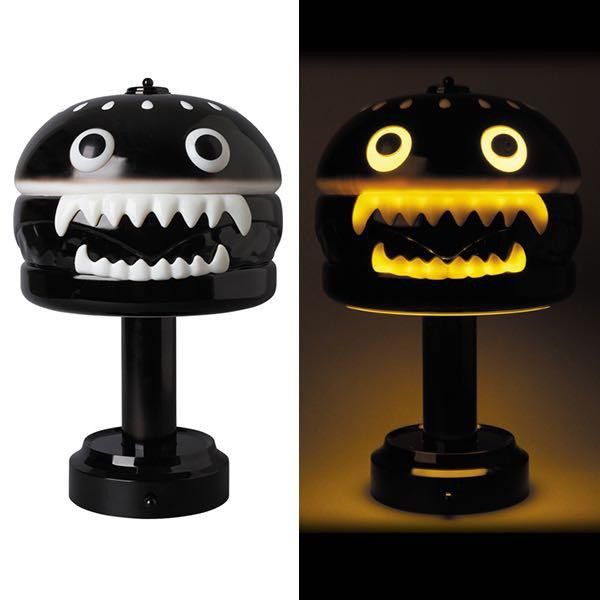 Medicom Toy × Undercover NWT Undercover x Medicom Black Burger Lamp Size ONE SIZE - 1 Thumbnail