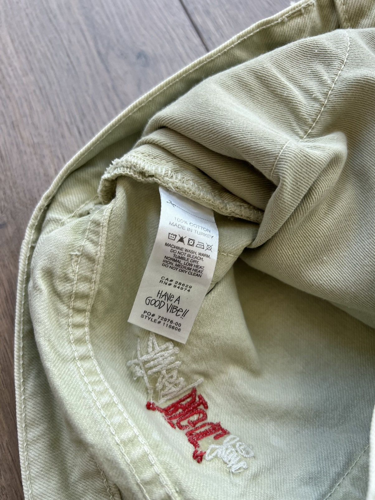 Stussy Denim Big Ol Jean “Cream” 30