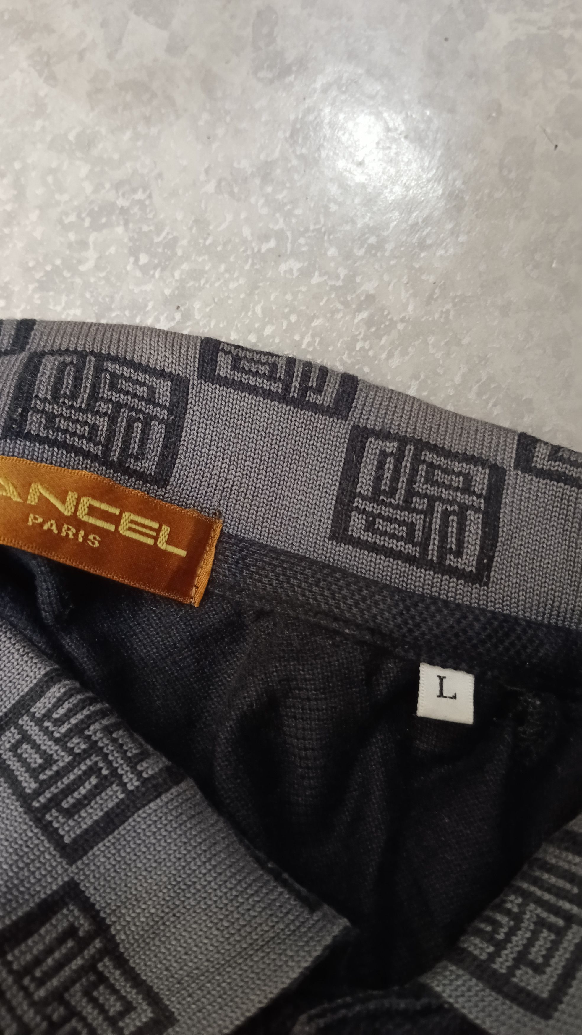 Designer × Lancel × Vintage 🔥 Vintage Lancel Paris Long Sleeve Polo Made In Japan Size US L / EU 52-54 / 3 - 5 Thumbnail