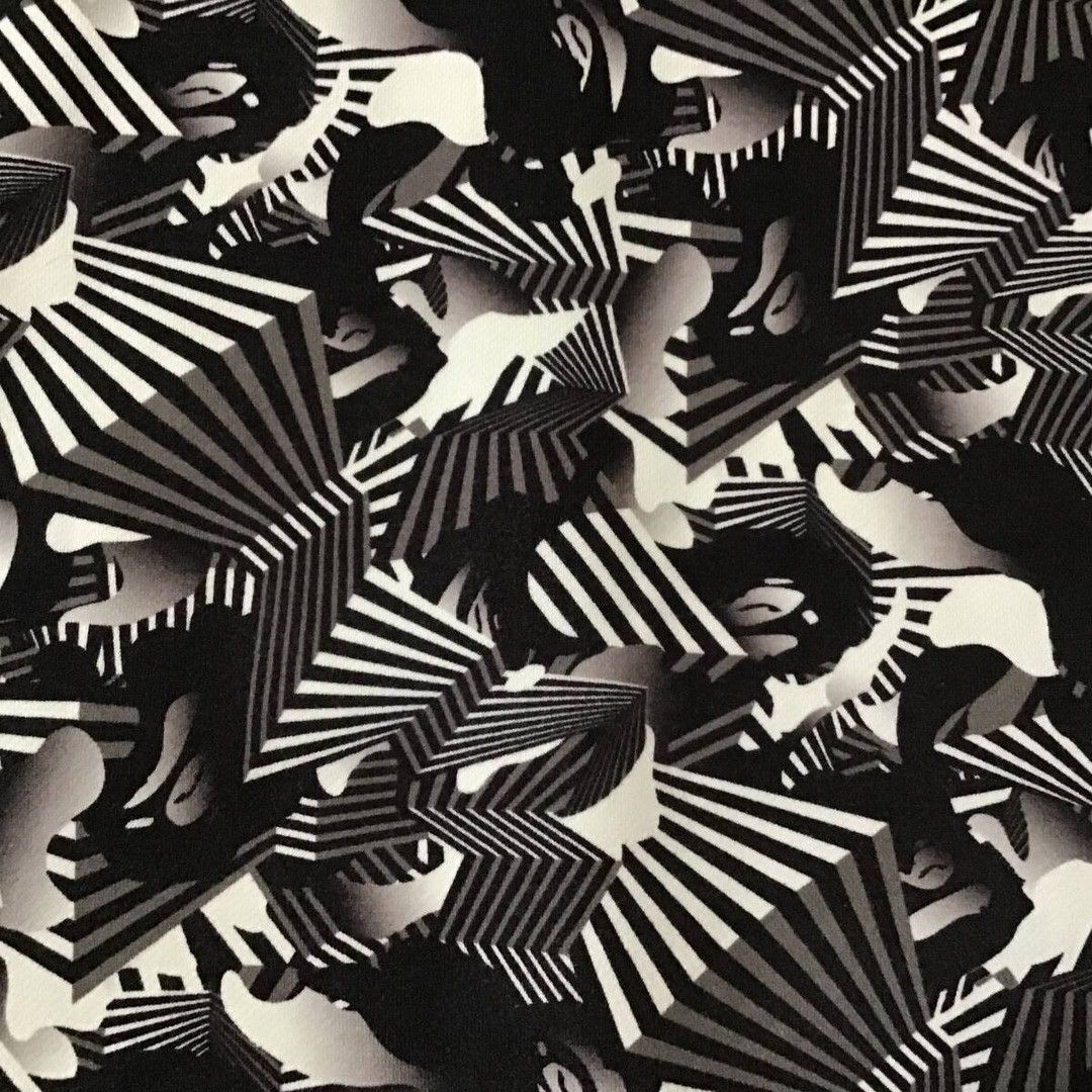 Bape BAPE Dazzle Camo Shark Full Zip Hoodie a bathing ape Size US L / EU 52-54 / 3 - 7 Thumbnail