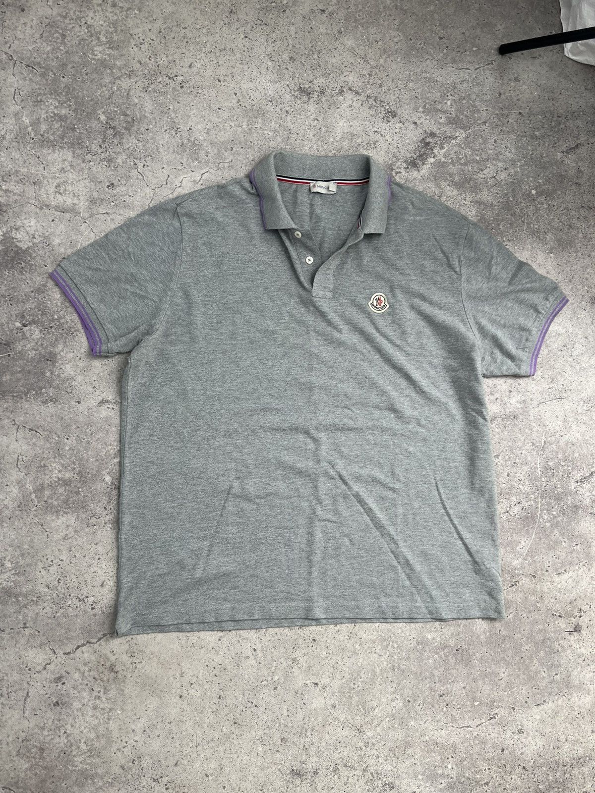 Moncler Moncler Polo Luxury t shirt size Xl Size US XXL / EU 58 / 5 - 3 Thumbnail
