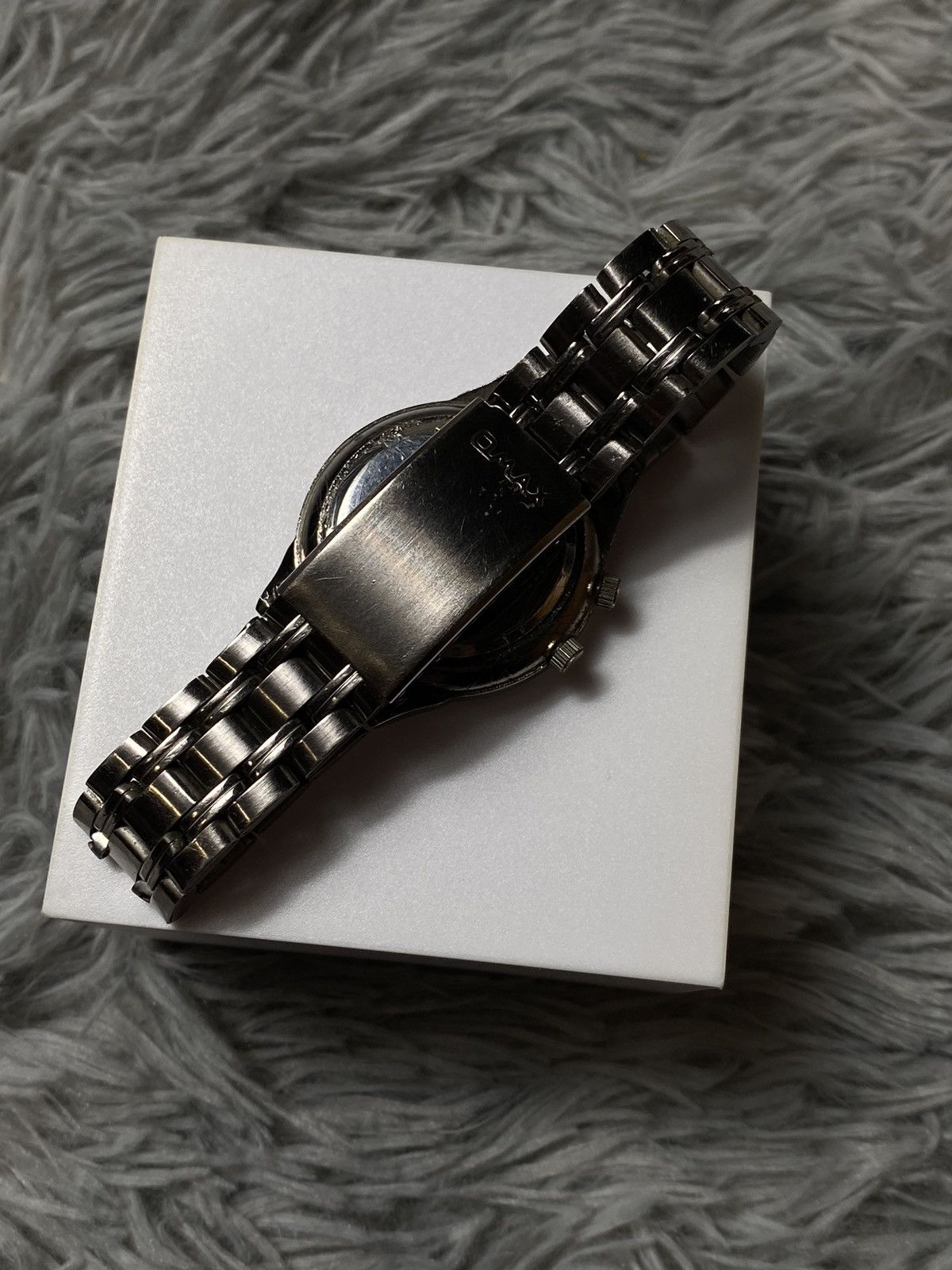 Japanese Brand × Jewelry × Vintage Omax Calendar Quartz Watch - Japanese Brand Size ONE SIZE - 9 Thumbnail