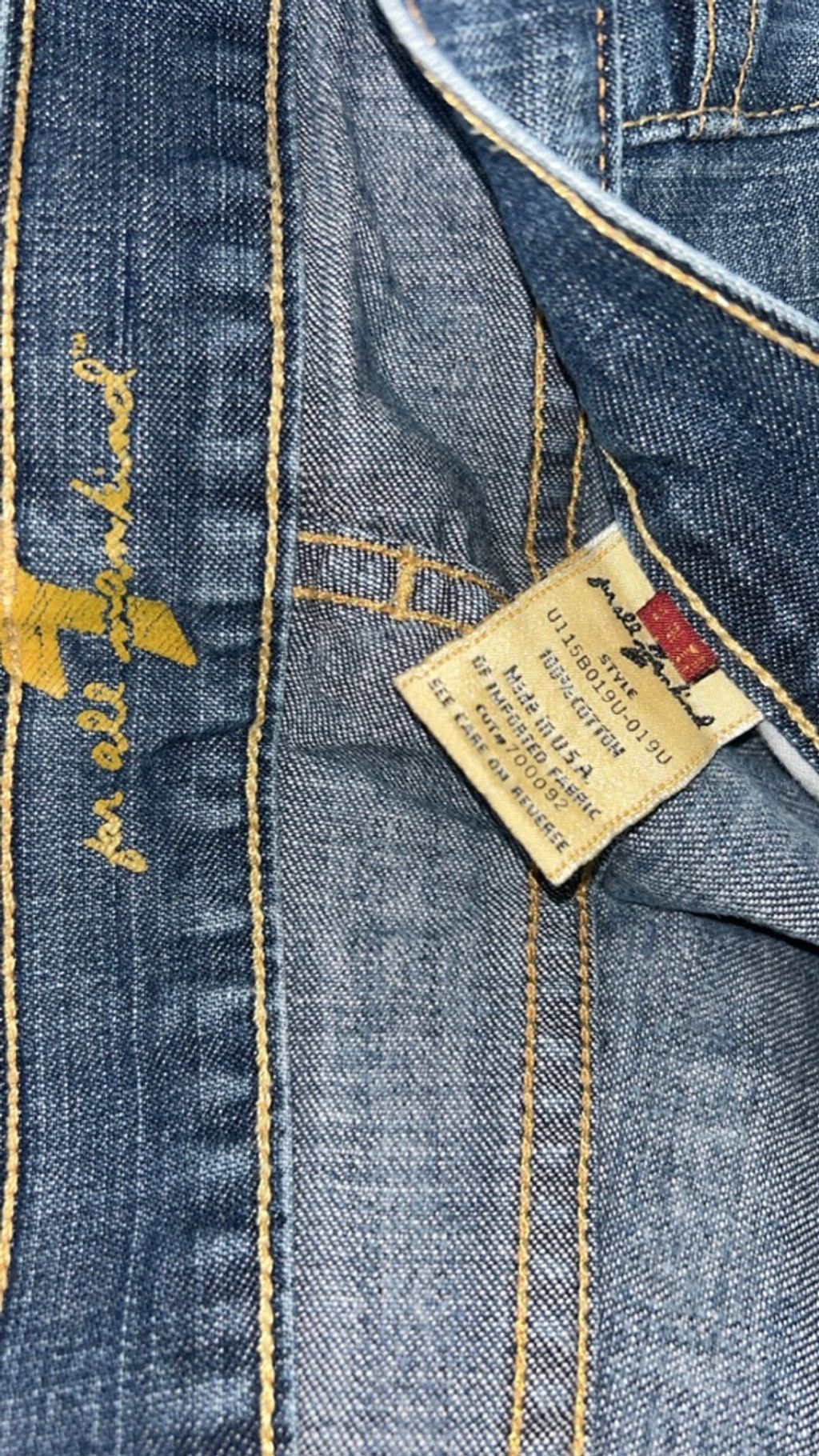 7 For All Mankind 7 for all mankind dojo flared jeans 30 Size 30" / US 8 / IT 44 - 7 Thumbnail