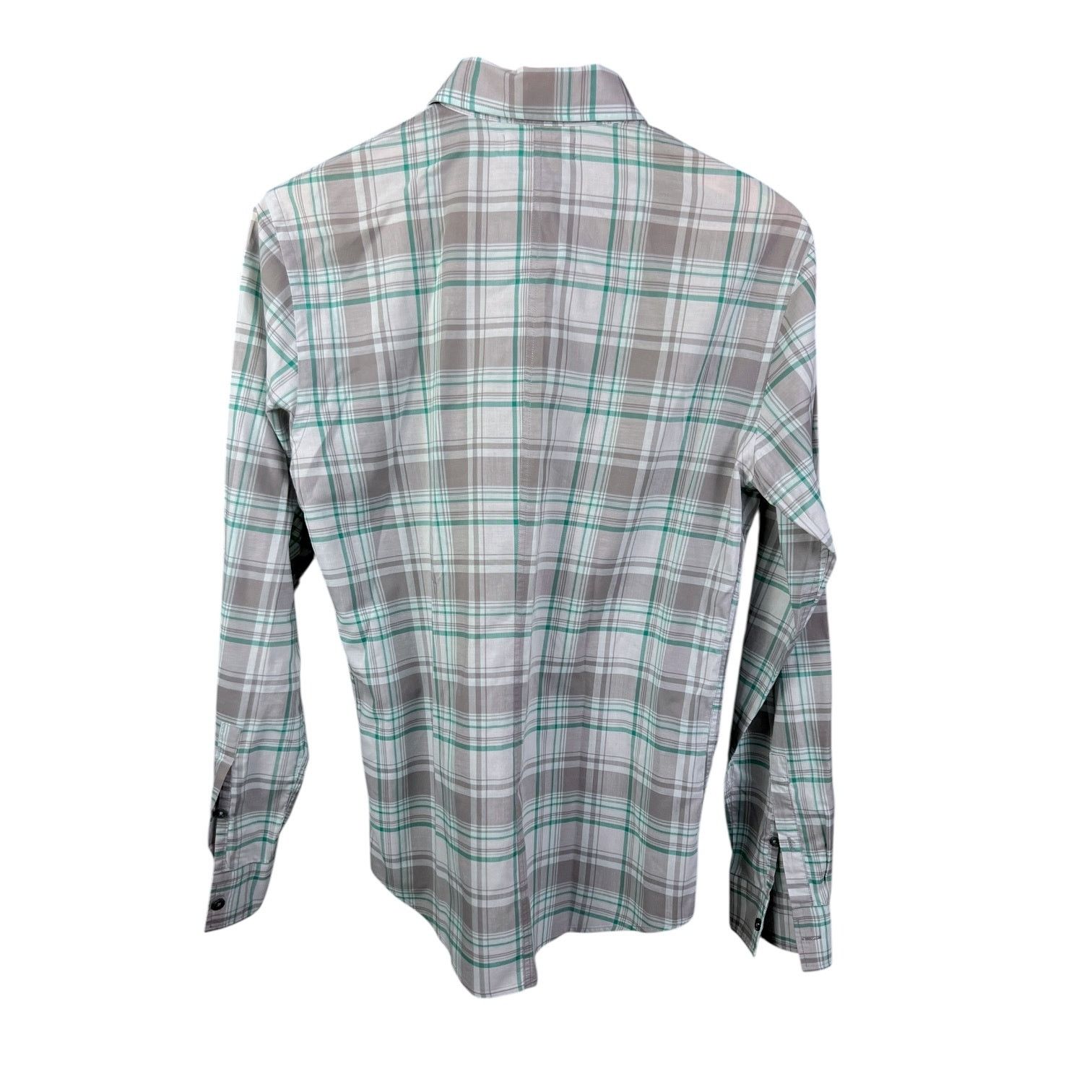 Whyred Men's Whyred Green Plaid Shirt Size EU 44 (US S) $72 Retail Size US S / EU 44-46 / 1 - 2 Thumbnail