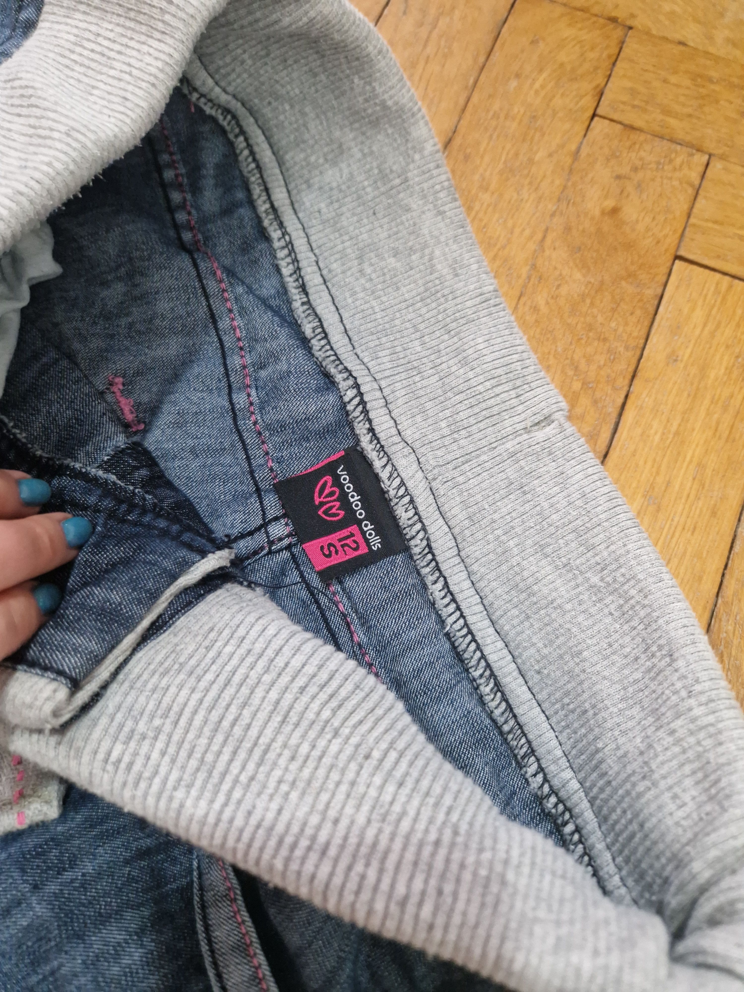 Hysteric Glamour Vintage Voodoo Dolls y2k denim pants Size 27" / US 4 / IT 40 - 5 Thumbnail