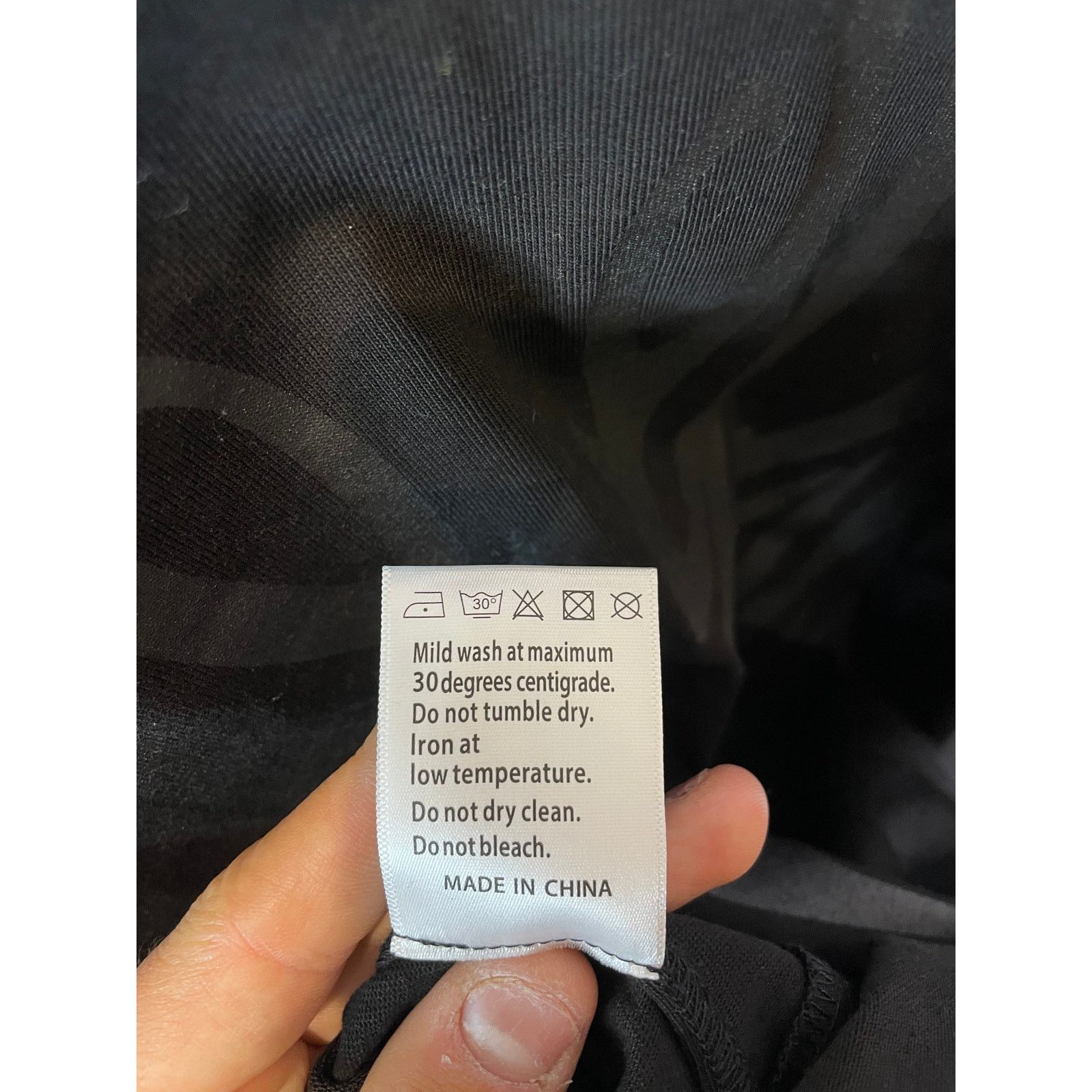Who Decides War WDW Black Double LS Tonal New XL Size US XL / EU 56 / 4 - 4 Thumbnail