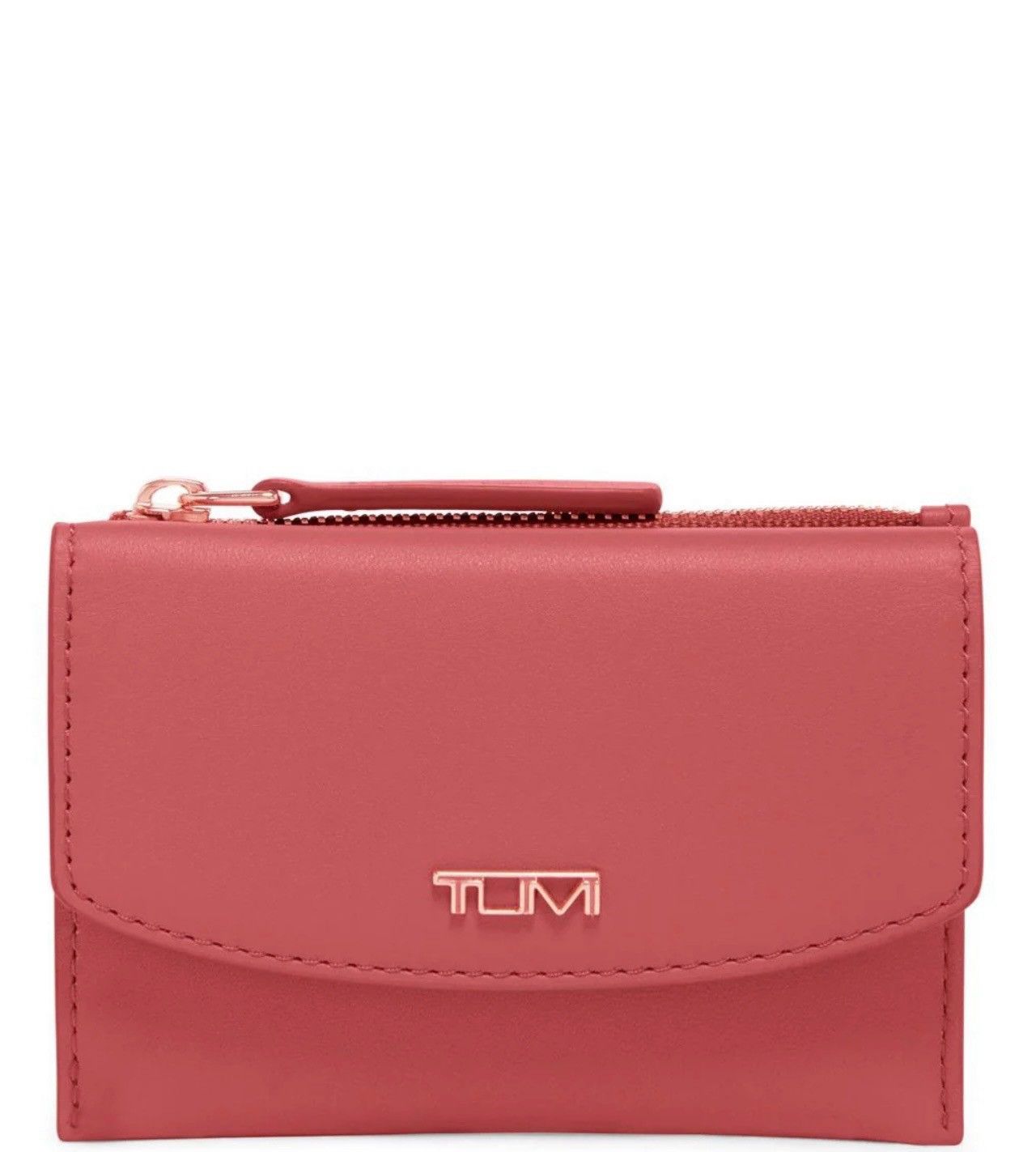 Tumi Tumi BELDEN Flap Card Case NWT in leather color in cameo Size ONE SIZE - 1 Thumbnail