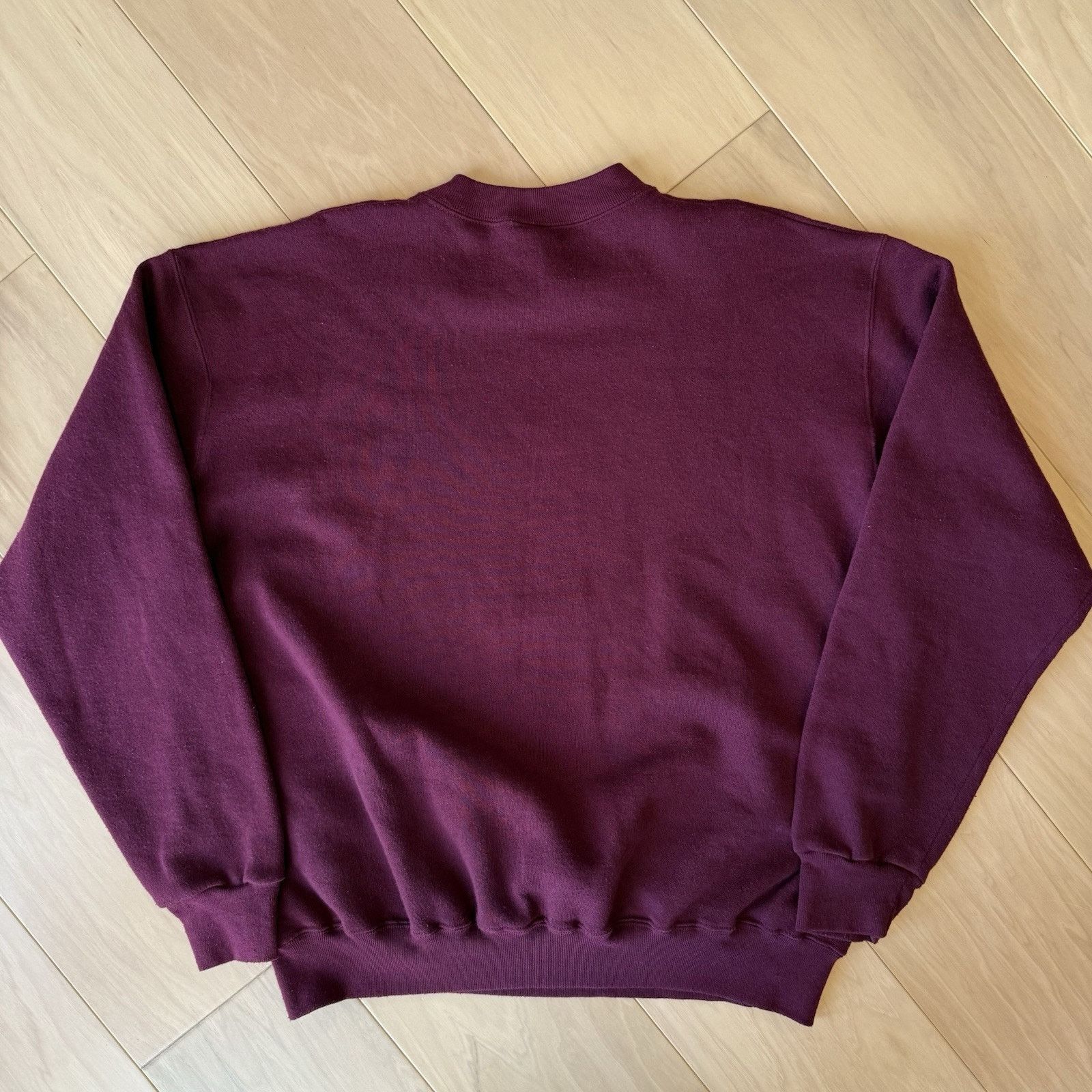 Vintage Vintage University of Alcatraz Sweatshirt XL Maroon 80s Size US XL / EU 56 / 4 - 7 Thumbnail