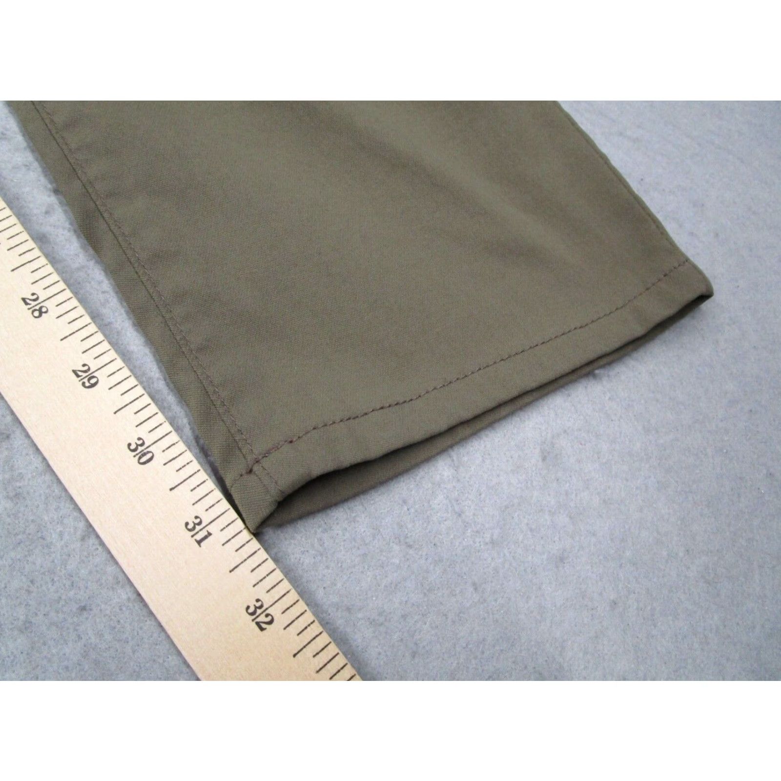 Prana PrAna Mens Green Chino Pants 30x32 Straight Leg Flat Front Outdoor Size US 30 / EU 46 - 7 Thumbnail