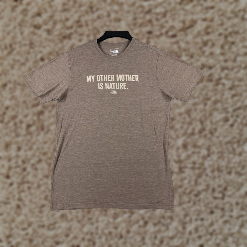 The North Face The North Face Shirt Men Large Brown Short Sleeve Crew Neck Polyester Tri Blend - T-Shirt, Men, L Size US L / EU 52-54 / 3 - 1 Thumbnail