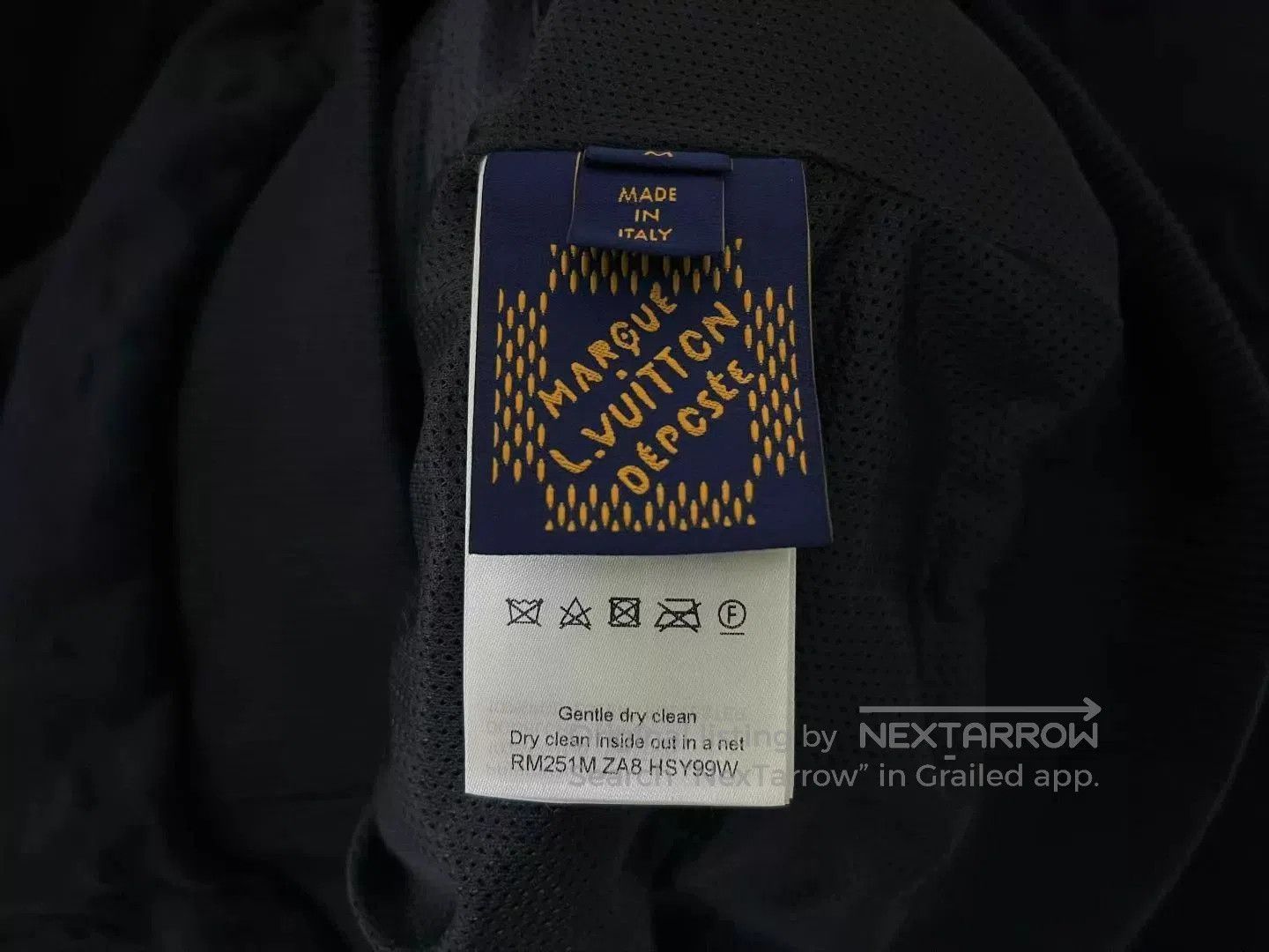 Louis Vuitton Black Quilted Bomber Jacket with Zip Closure. Size US M / EU 48-50 / 2 - 3 Thumbnail