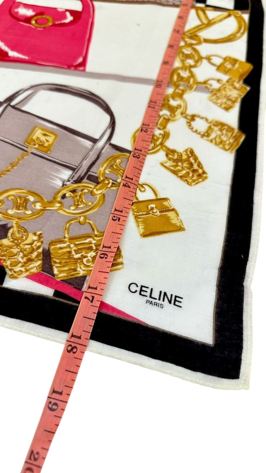Celine × Vintage Celine Bandana / Handkerchief Size ONE SIZE - 9 Thumbnail