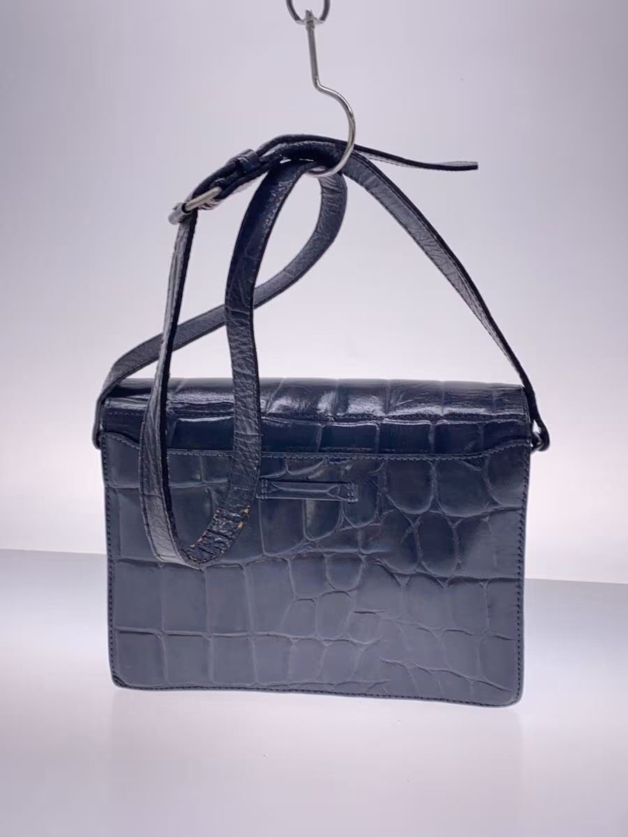 Jean Paul Gaultier Crocodile Embossed Leather Shoulder Bag Size ONE SIZE - 2 Thumbnail