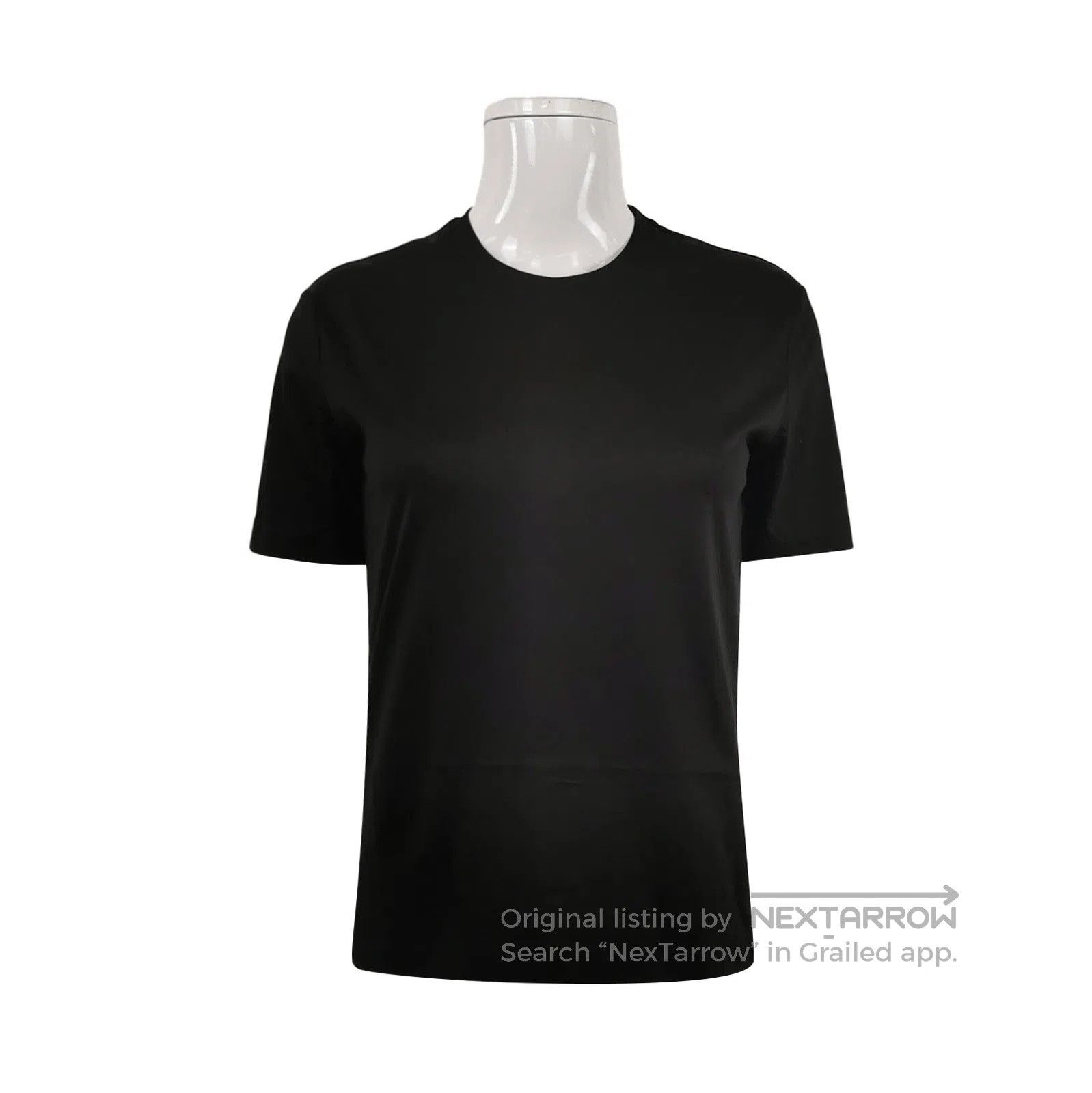Prada Prada Classic Black Cotton Round Neck T. Size XS / US 0-2 / IT 36-38 - 1 Thumbnail