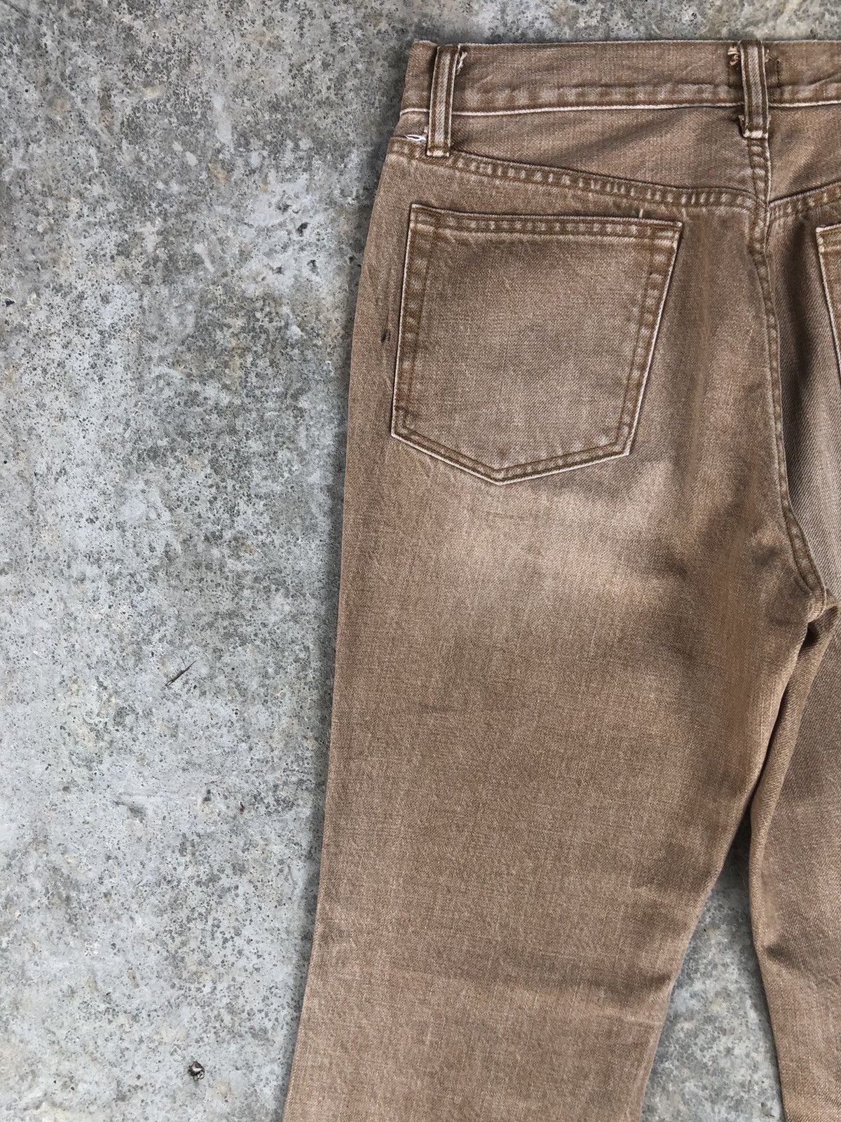 If Six Was Nine Japanese Big John Flared Jeans Distressed Jeans Size US 30 / EU 46 - 9 Thumbnail
