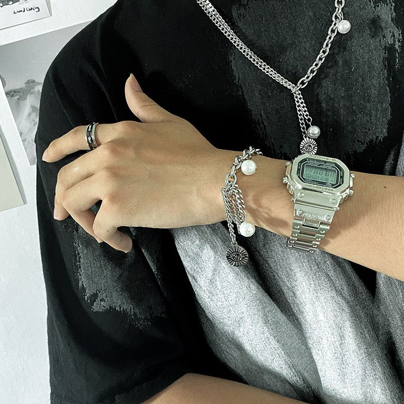 Jewelry Dark Bracelet Y2K Punk Chain Gotch Bracelets Chains Size ONE SIZE - 3 Thumbnail