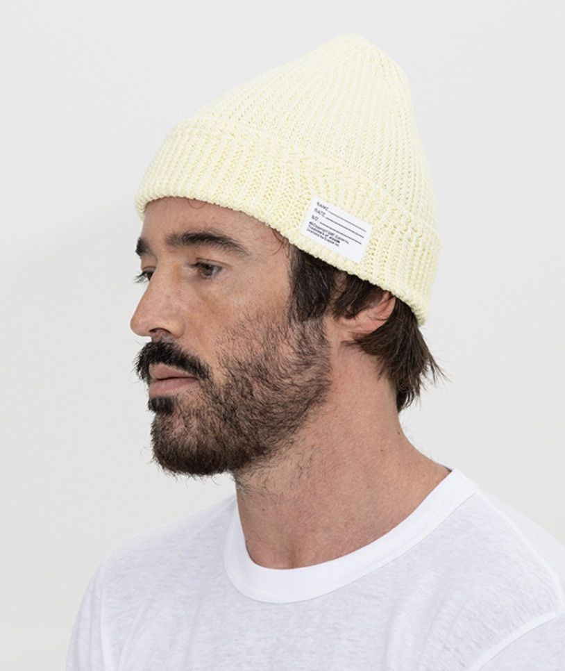 Visvim KNIT BEANIE COTTON yellow Size ONE SIZE - 5 Thumbnail