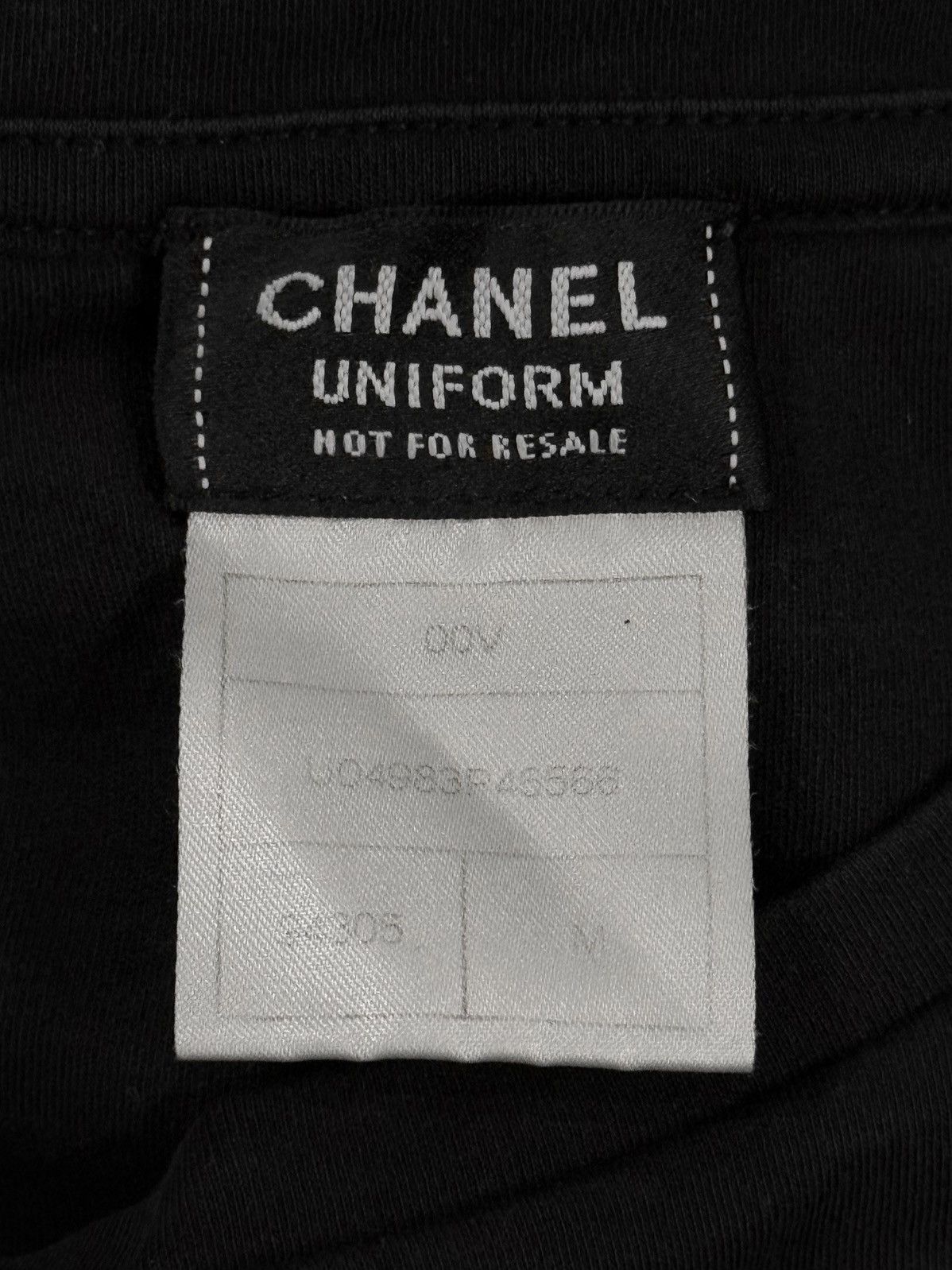 Chanel Chanel Uniform Logo Tshirt Size US M / EU 48-50 / 2 - 3 Thumbnail
