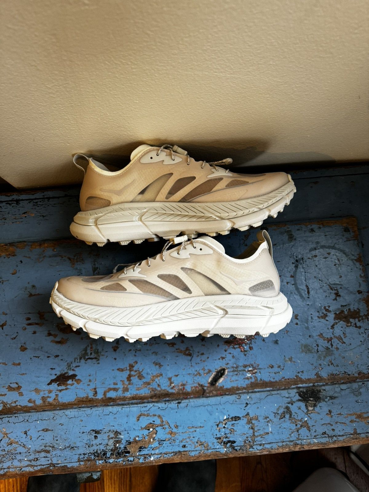 Hoka × Satisfy HOKA X SATISFY MAFATE TRAIL - BONE Size US 6 / EU 39 - 5 Thumbnail