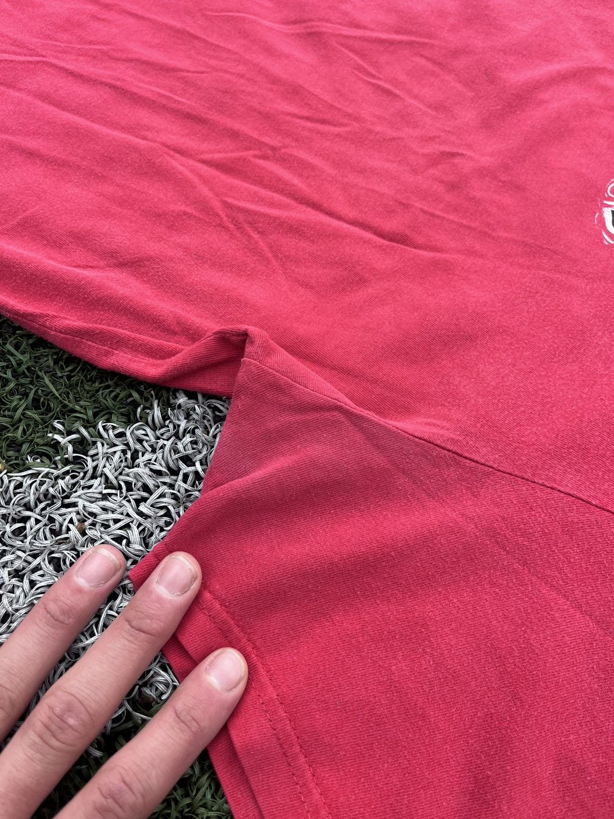 Billabong Billabong Y2K Red Tee Tribal Logo Double Sided Size US L / EU 52-54 / 3 - 15 Thumbnail