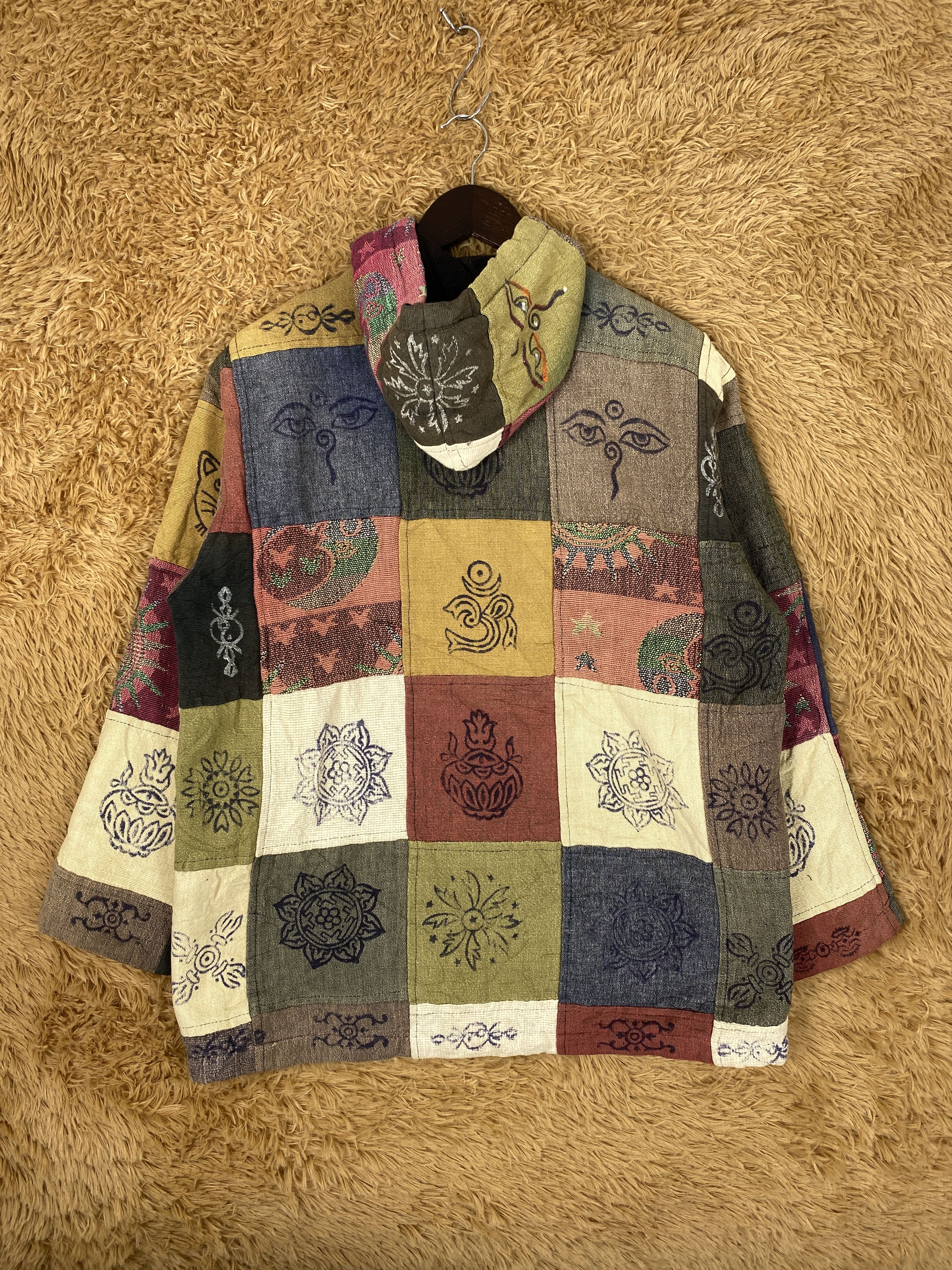 Japanese Brand Vintage Tara London Patchwork Pattern Jacket J2093 Size US S / EU 44-46 / 1 - 5 Thumbnail