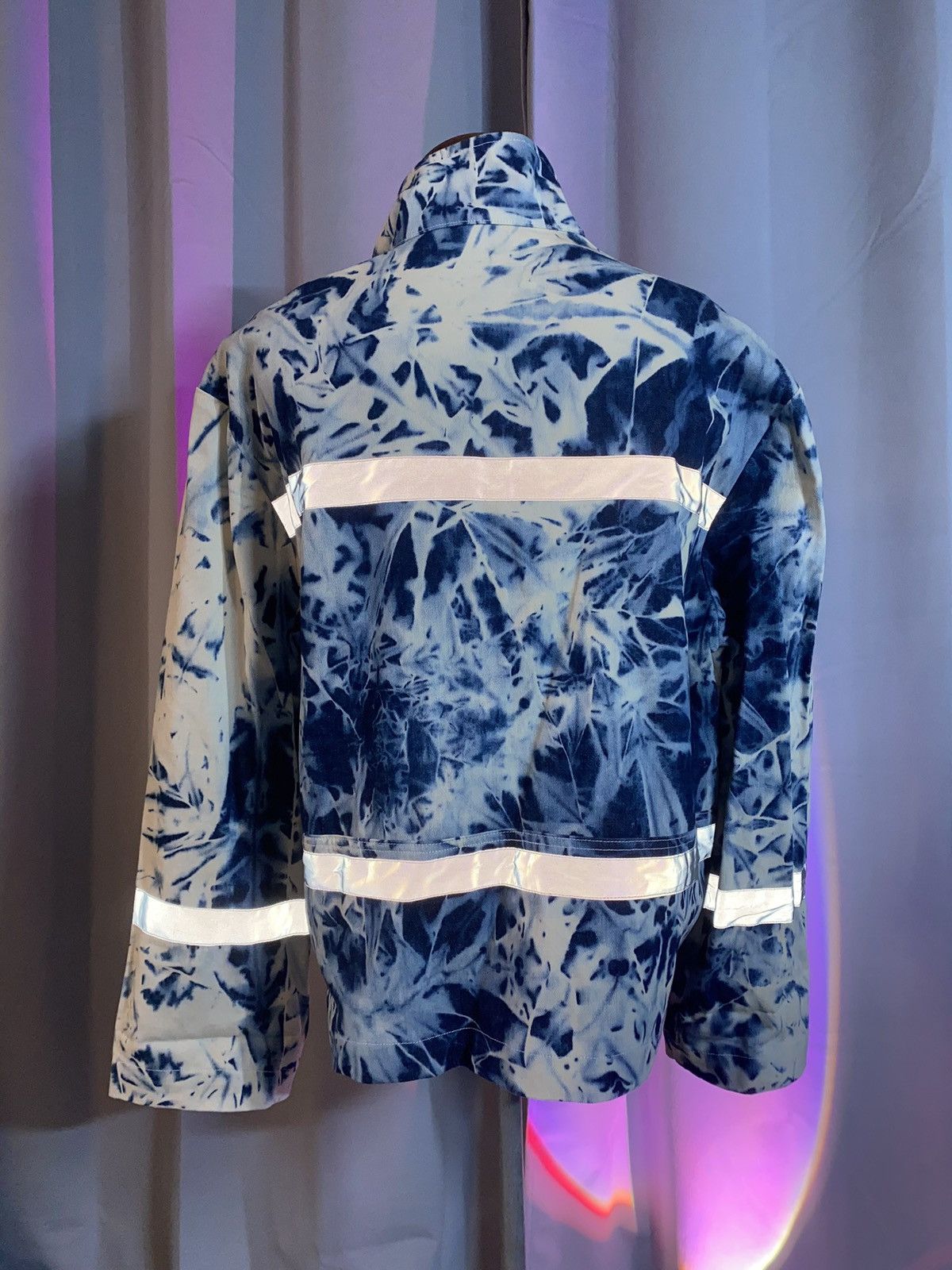 Daily Paper Daily Paper Indigo Tie Dyed Utility Coat Size US S / EU 44-46 / 1 - 6 Thumbnail