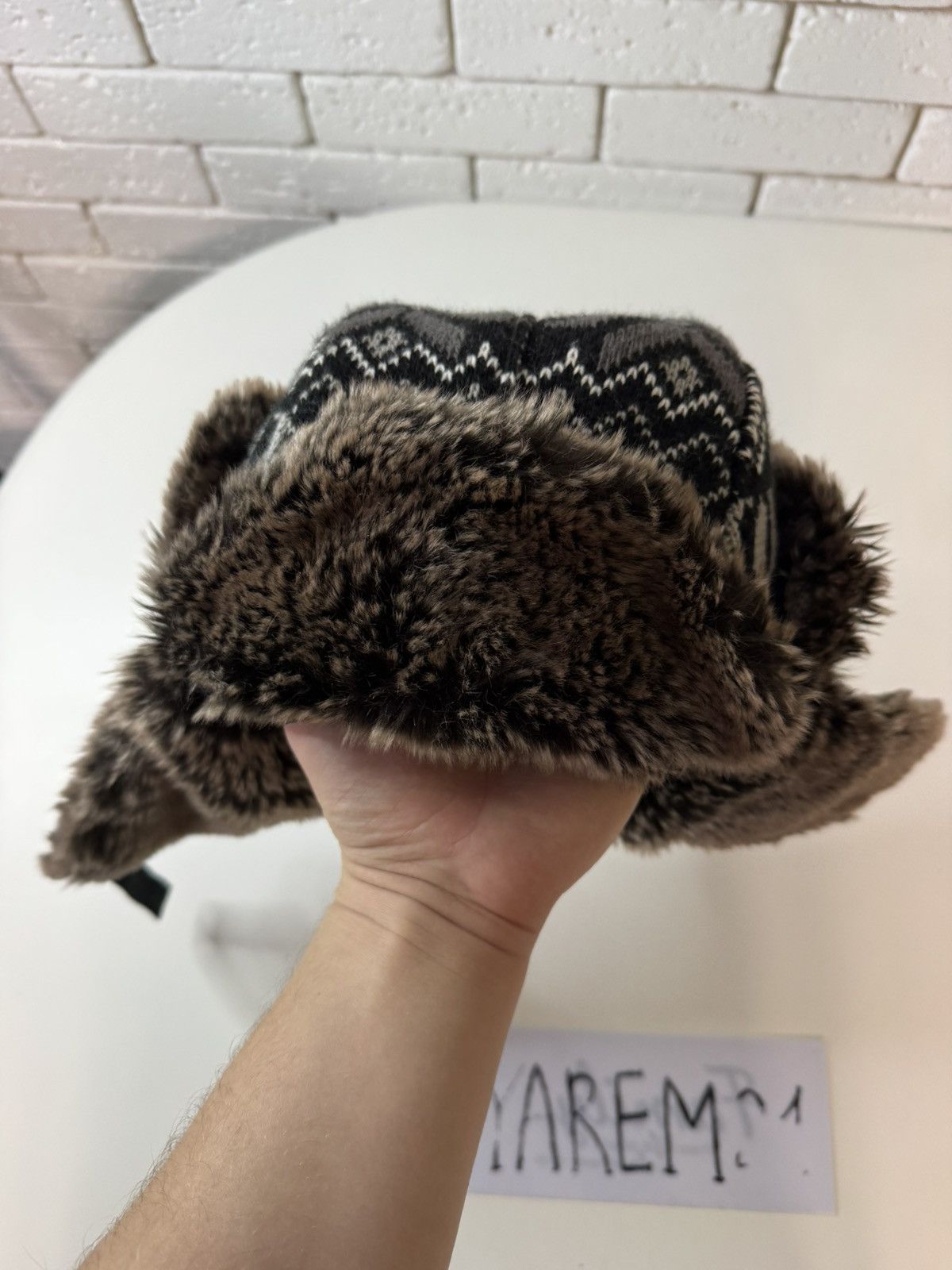 Vintage Ushanka hat cap Size ONE SIZE - 2 Thumbnail