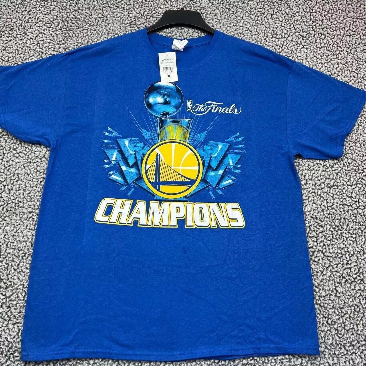 NBA Golden State Warriors GSW Shirt Men XL NBA The Finals Cotton Size US XL / EU 56 / 4 - 1 Thumbnail
