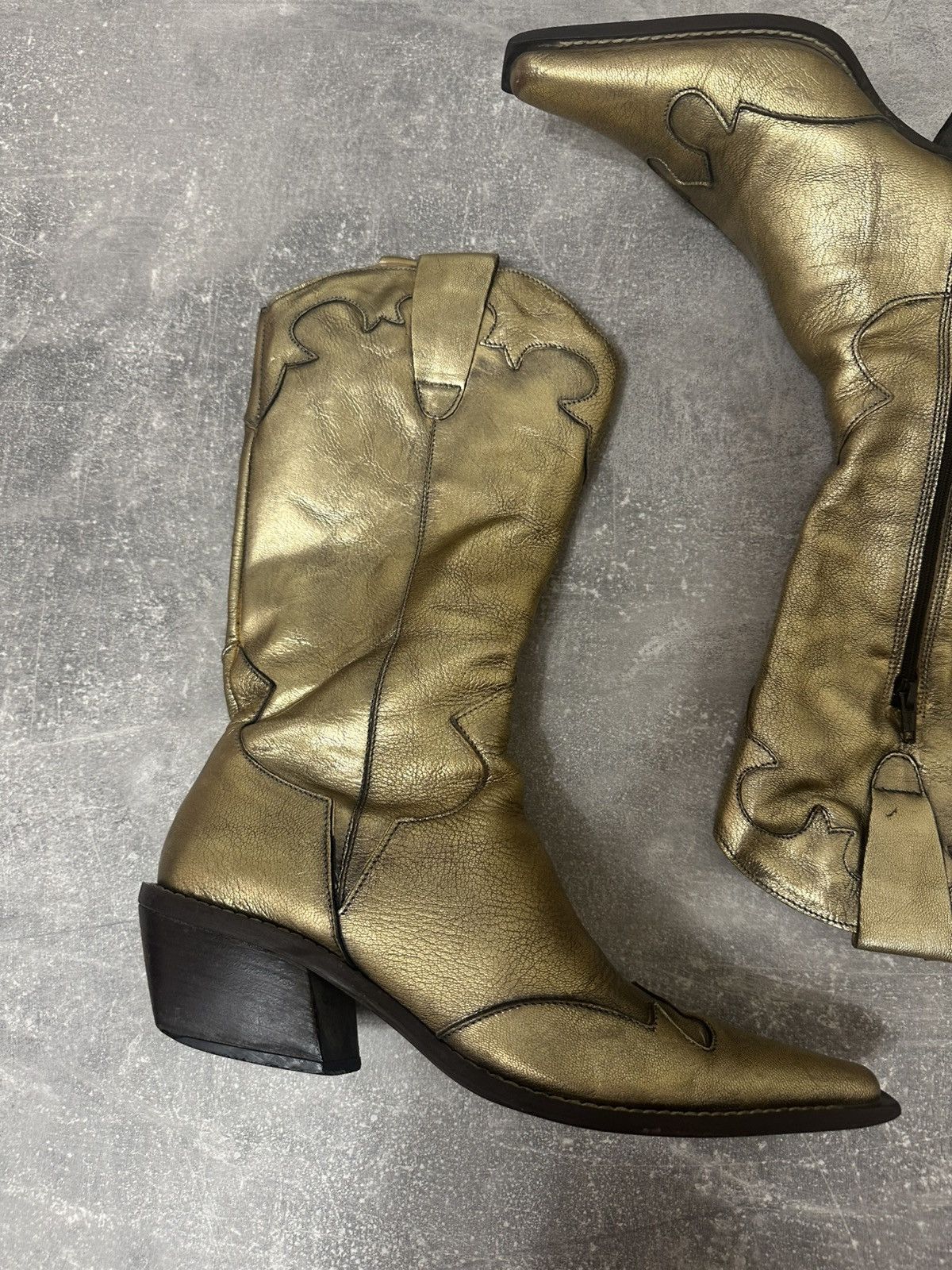 Vintage Vintage Leather Cowboy Boots Size US 9 / IT 39 - 7 Thumbnail