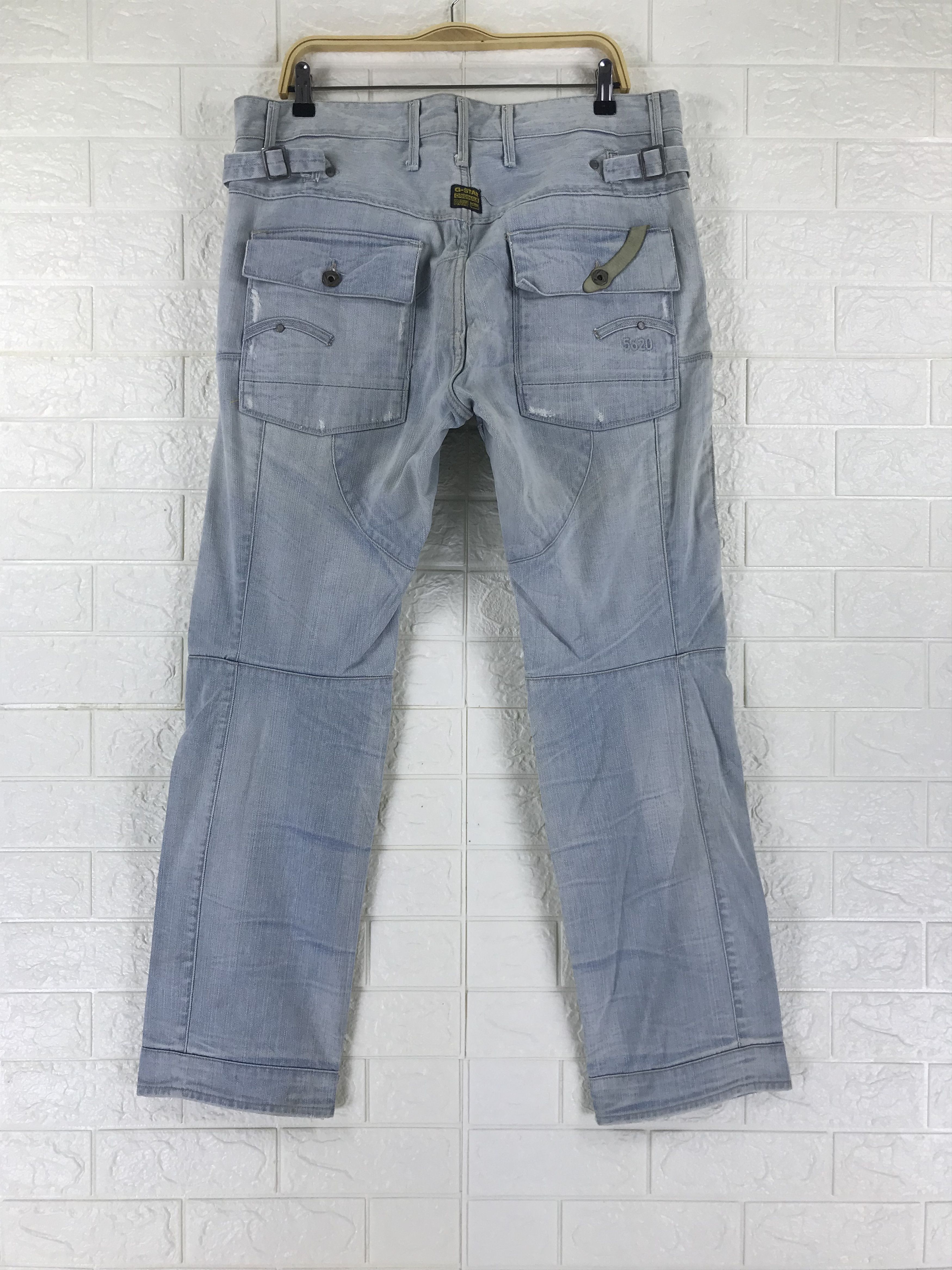 G-Star G-Star Raw Denim Tactical Jeans Size US 36 / EU 52 - 5 Thumbnail