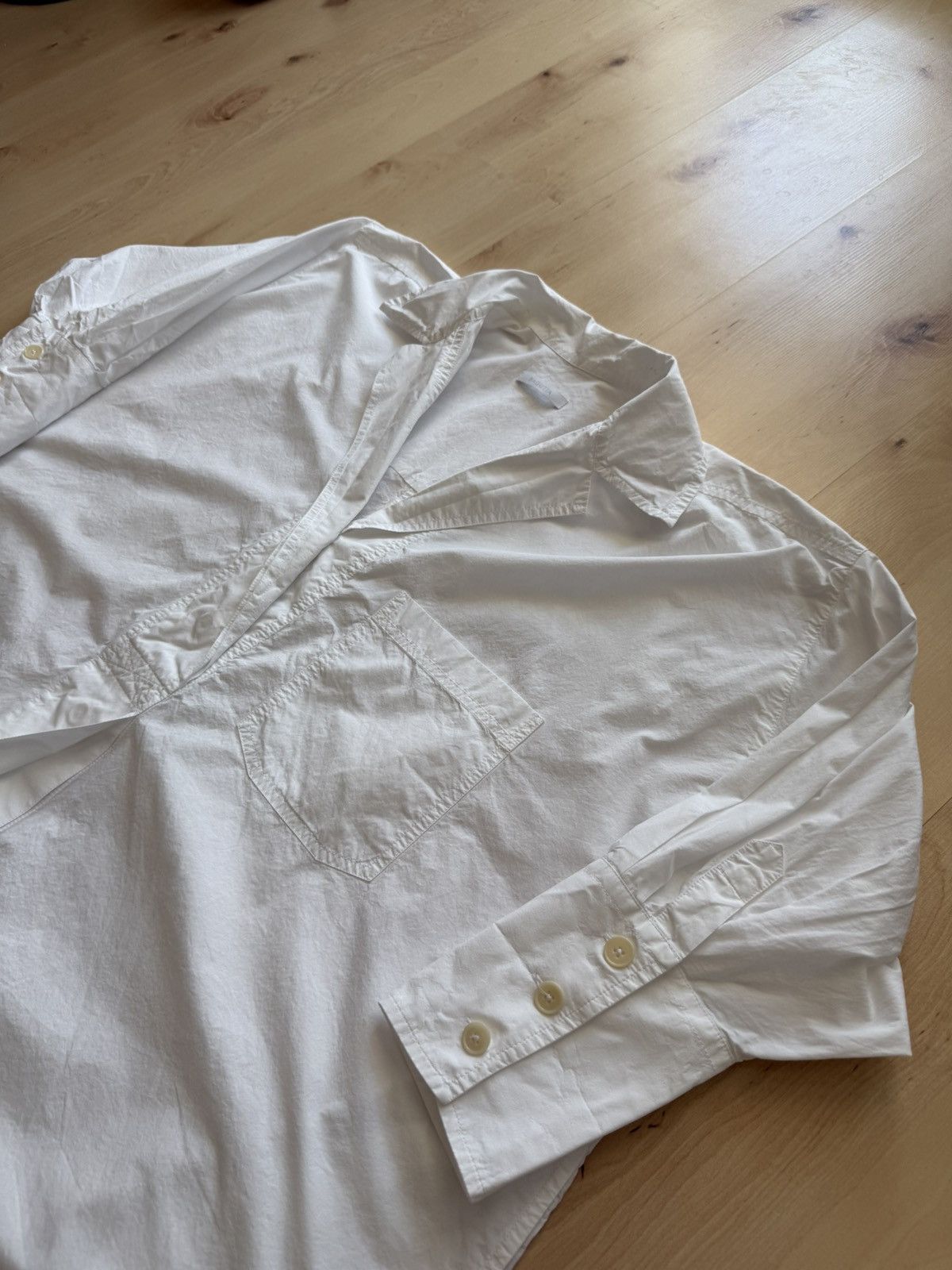 Other Bagutta white long oversized button down dress 3/4 sleeve Size S / US 4 / IT 40 - 5 Thumbnail