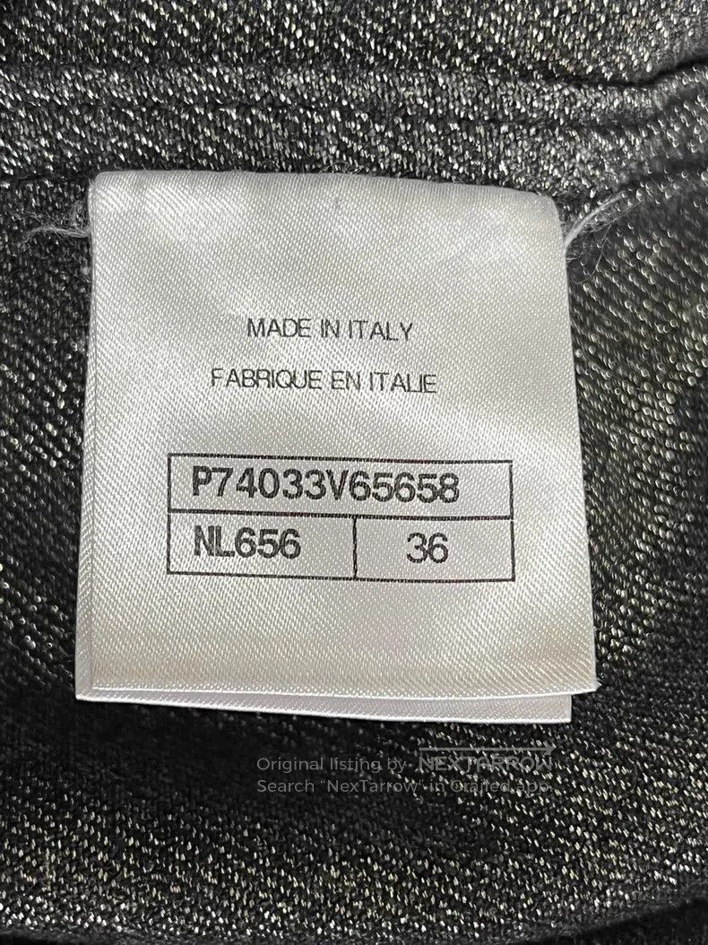 Chanel Chanel Classic logo embroidered denim jacket Size XS / US 0-2 / IT 36-38 - 8 Thumbnail
