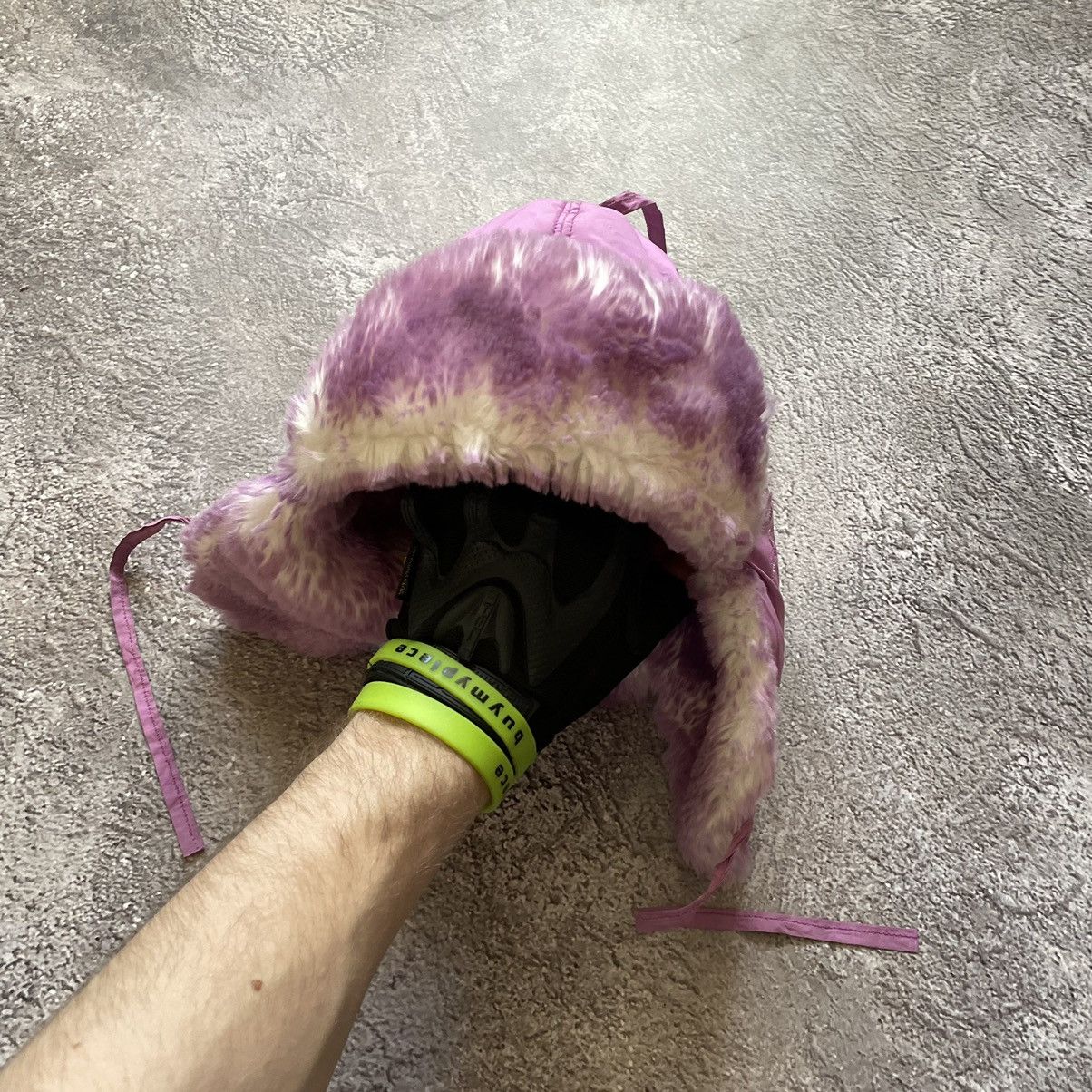 Vintage Vintage 90s Mohair Beanie Fuzzy Pom Alt Grunge Tapered OS Size ONE SIZE - 2 Thumbnail