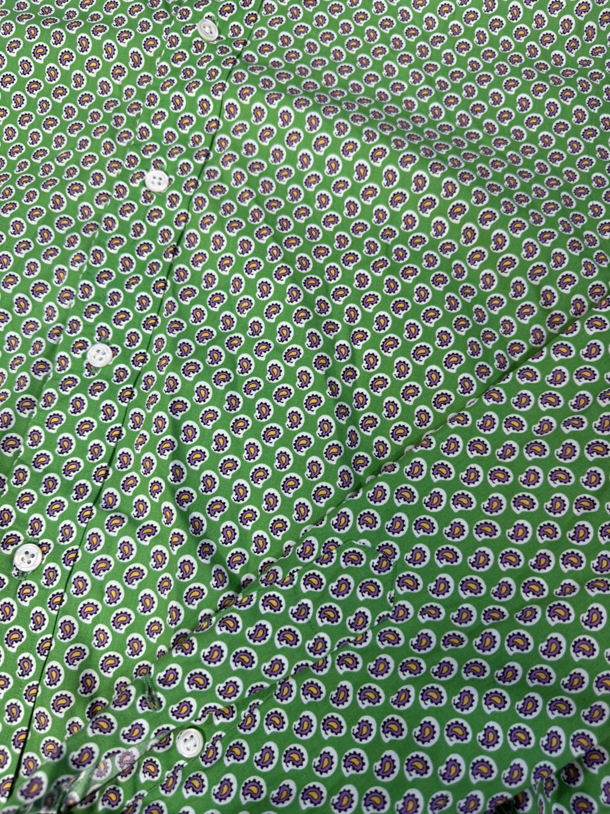 Polo Ralph Lauren × Vintage Vintage Polo Ralph Lauren Paisley Print Shirt Size US M / EU 48-50 / 2 - 4 Thumbnail