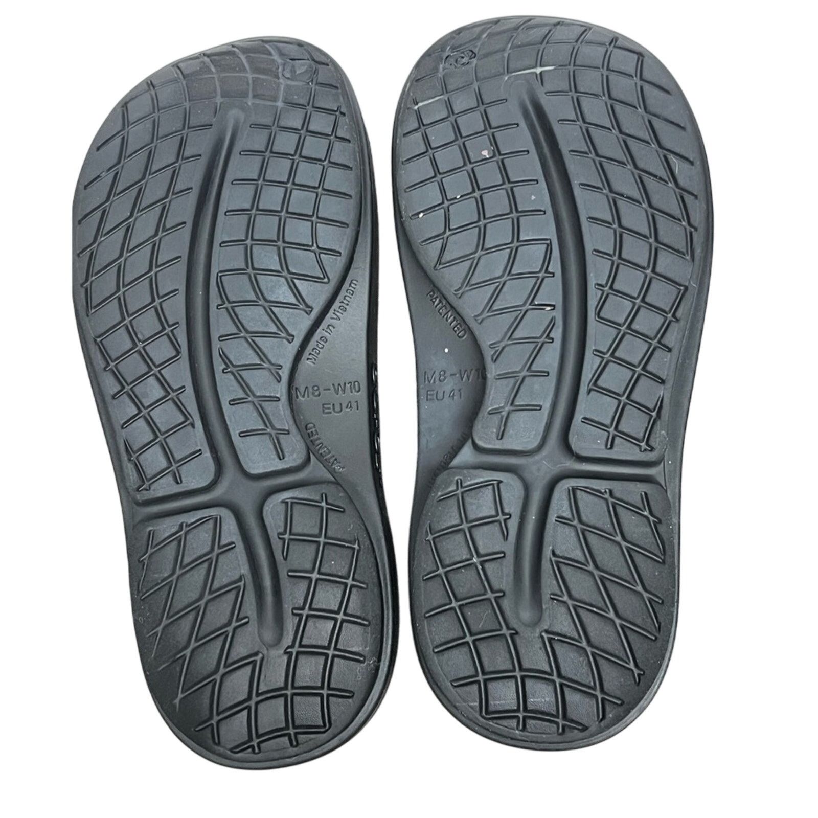 Other OOFOS OOcloog Womens 10 / Men 8 Black Slip On Slides Mules Size US 10 / IT 40 - 7 Thumbnail