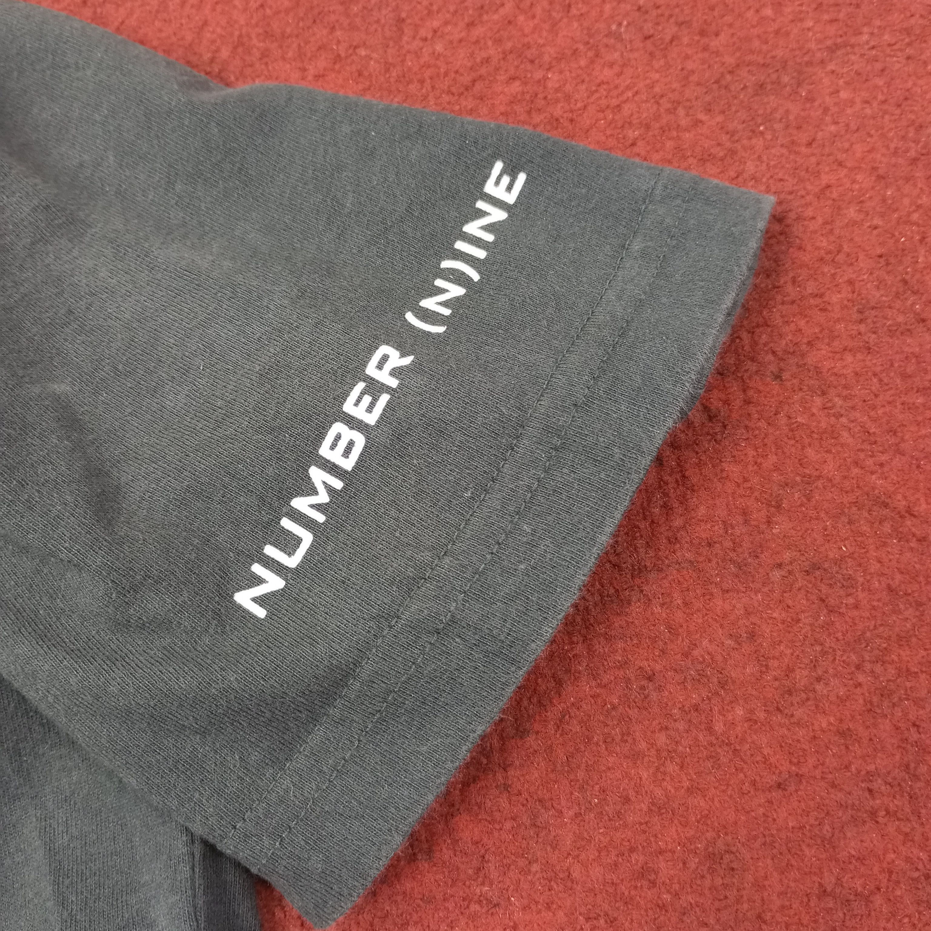 Number (N)ine Number Nine Japanese Brand Custom Art Tshirt c239n33 Size US L / EU 52-54 / 3 - 7 Thumbnail