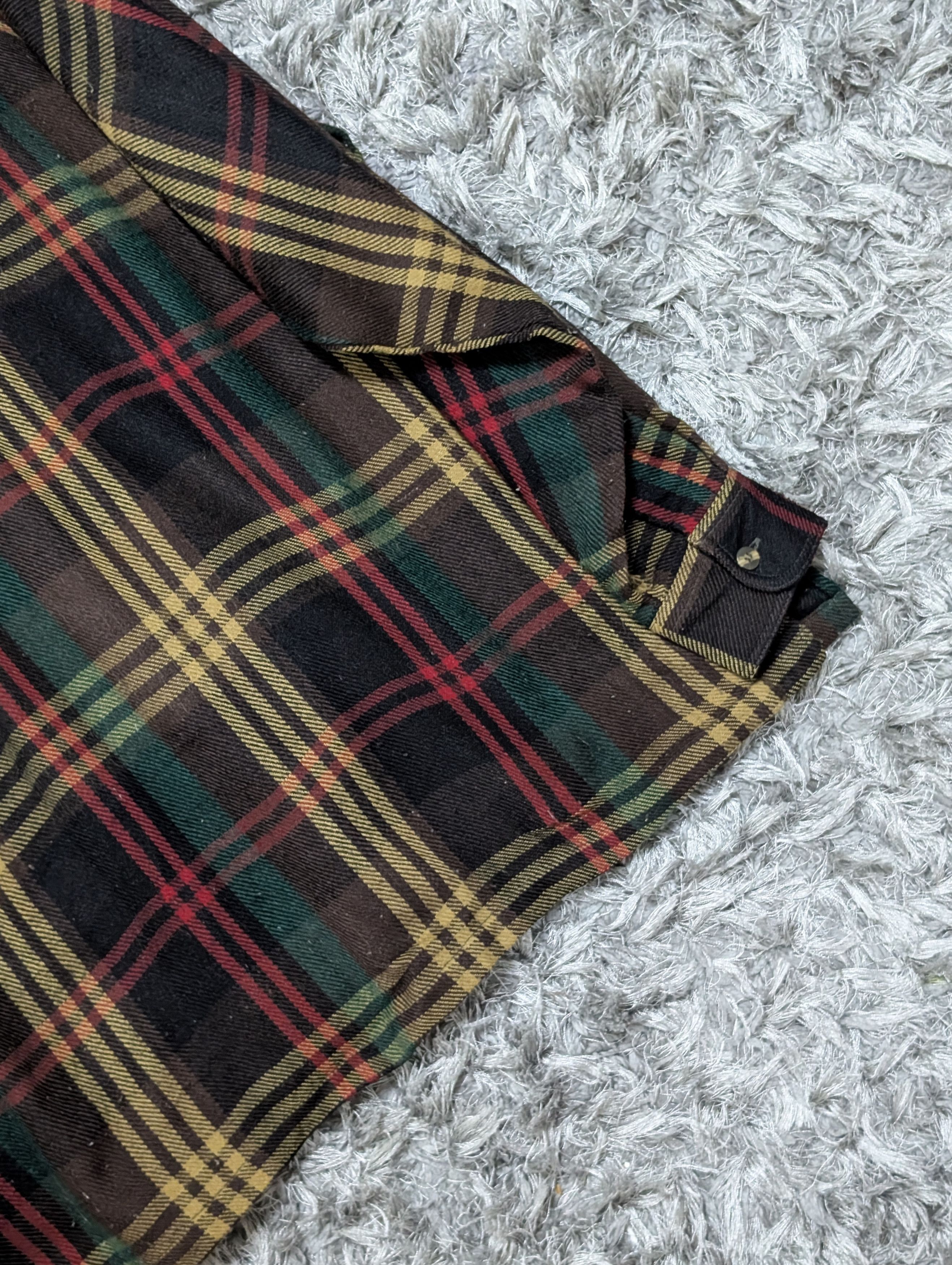 Vintage Classical Let's 1958 Checkered Flannel Jacket Button Up Size US M / EU 48-50 / 2 - 5 Thumbnail