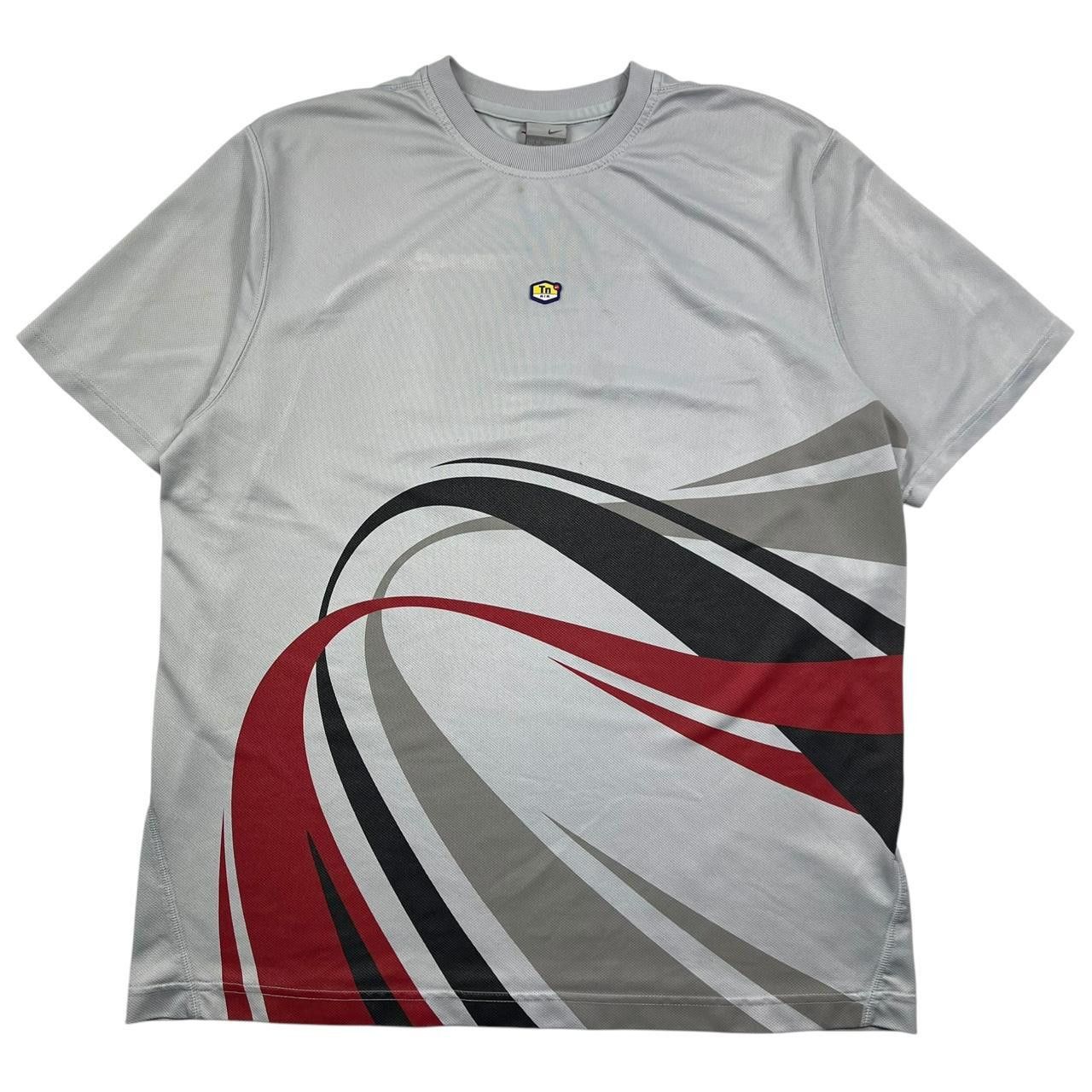 Nike Vintage 2000s Nike TN Swirl T-Shirt - Extra Large Size US XL / EU 56 / 4 - 1 Thumbnail