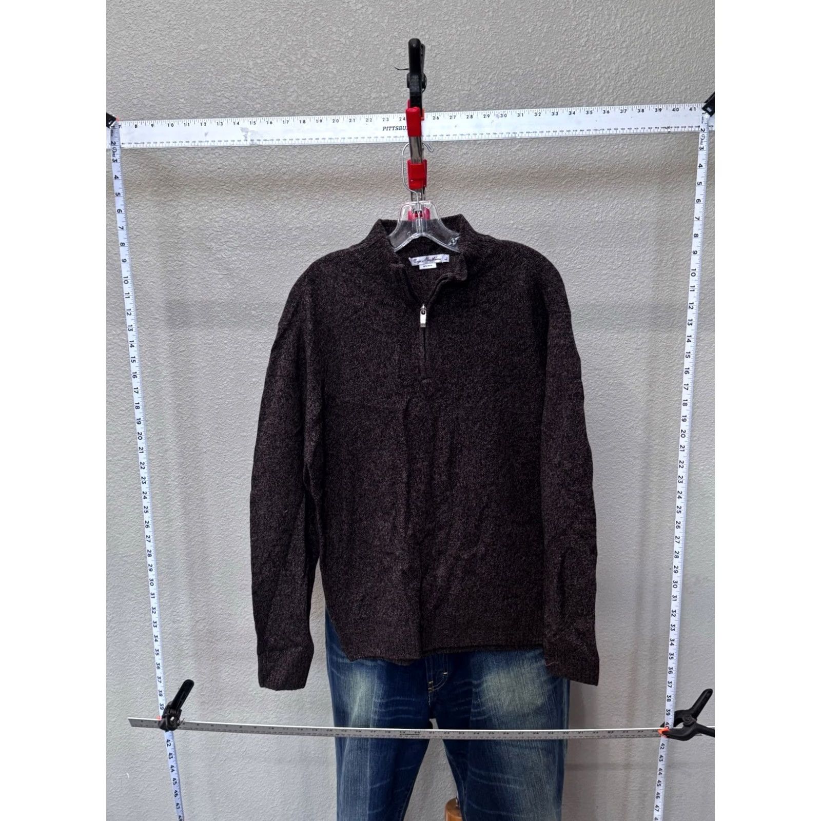 Kenzo Enzo Mantanani Sweater Mens L Sharp Zippered Wool Size US L / EU 52-54 / 3 - 3 Thumbnail
