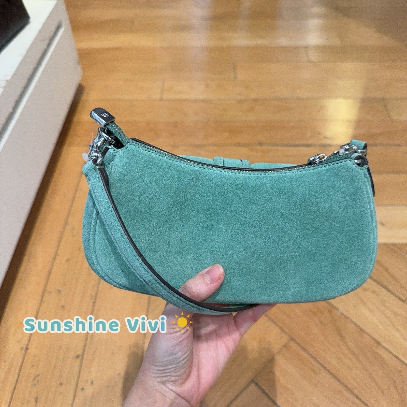 Coach NWT Coach Ashton Mini Shoulder Bag Suede Leather CDB12 mint Size ONE SIZE - 6 Thumbnail