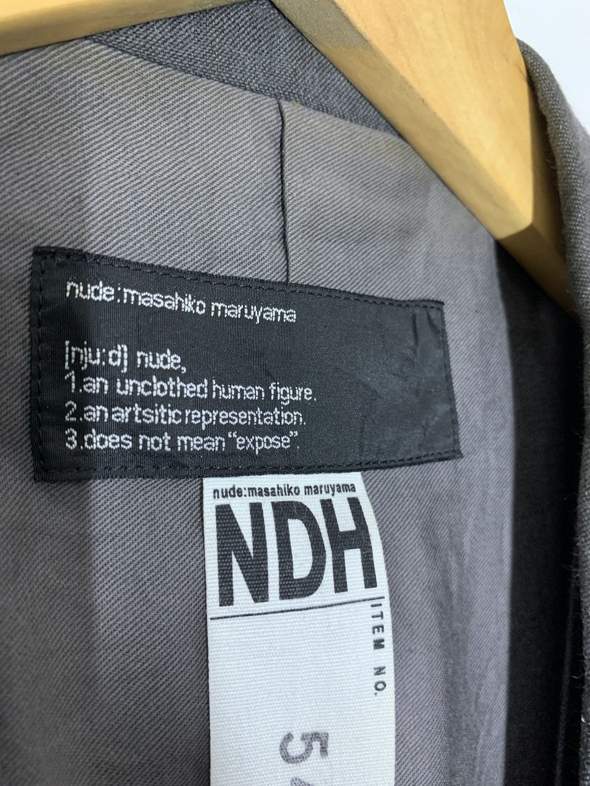 Nude: Masahiko Maruyama Nude MasahikoMaruyama Avantgarde Blazer Ma+ Julius Size US S / EU 44-46 / 1 - 6 Thumbnail