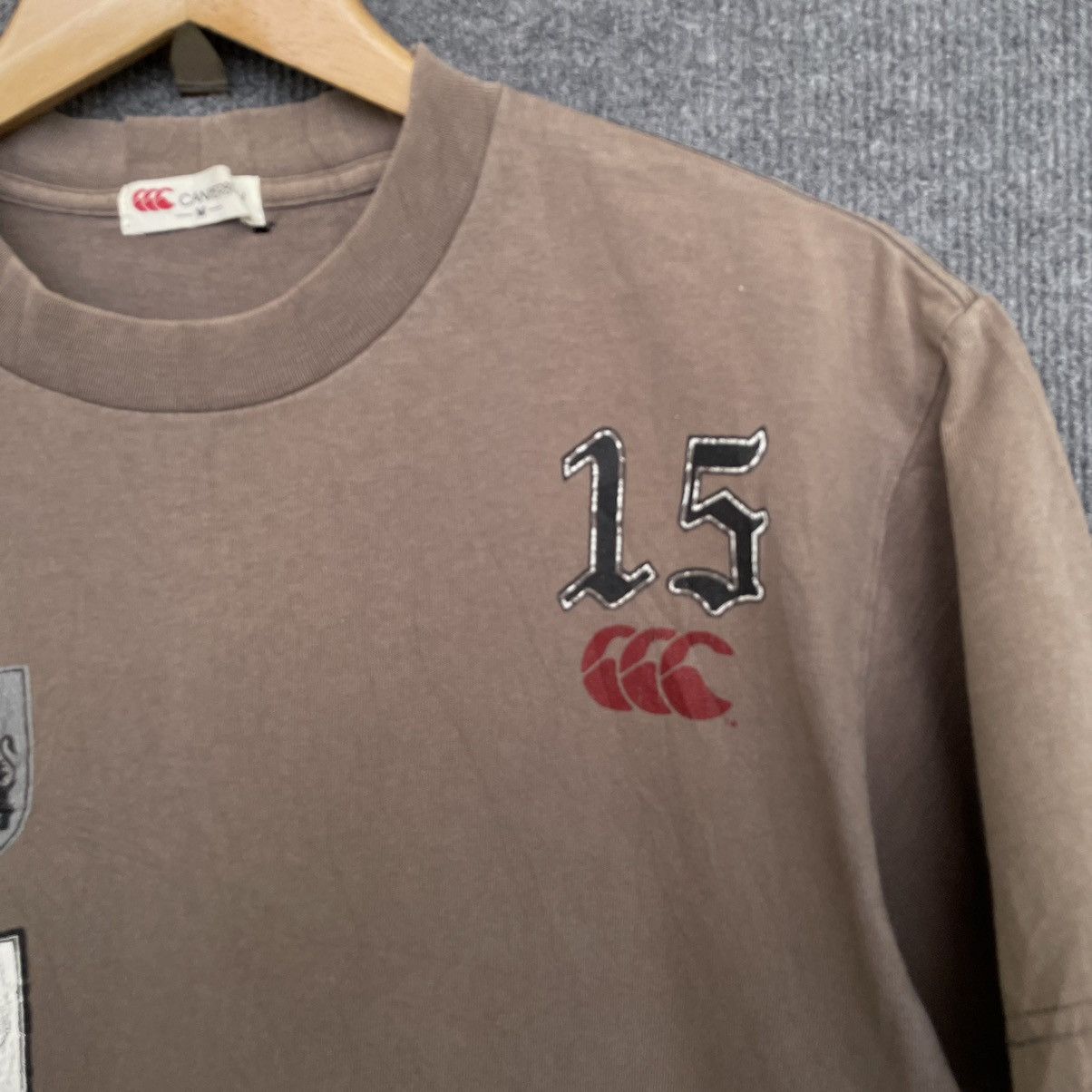 Canterbury of New Zealand × Vintage Vintage 1990s Canterbury Rugby Sunfaded T Shirt Size US M / EU 48-50 / 2 - 3 Thumbnail