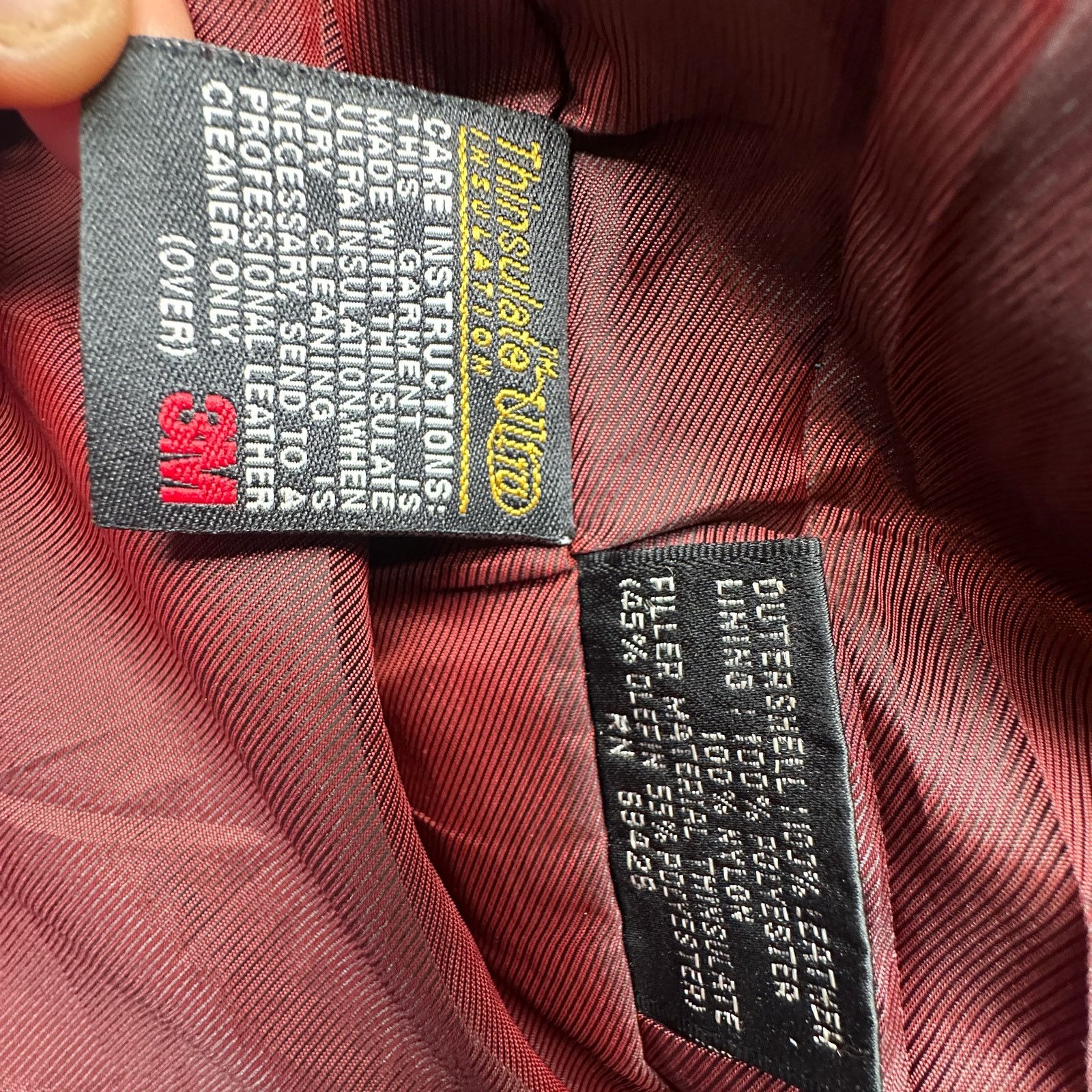 Wilsons Leather VTG Wilsons Leather Jacket XL Thinsulate Insulated Quited Size US XL / EU 56 / 4 - 15 Thumbnail